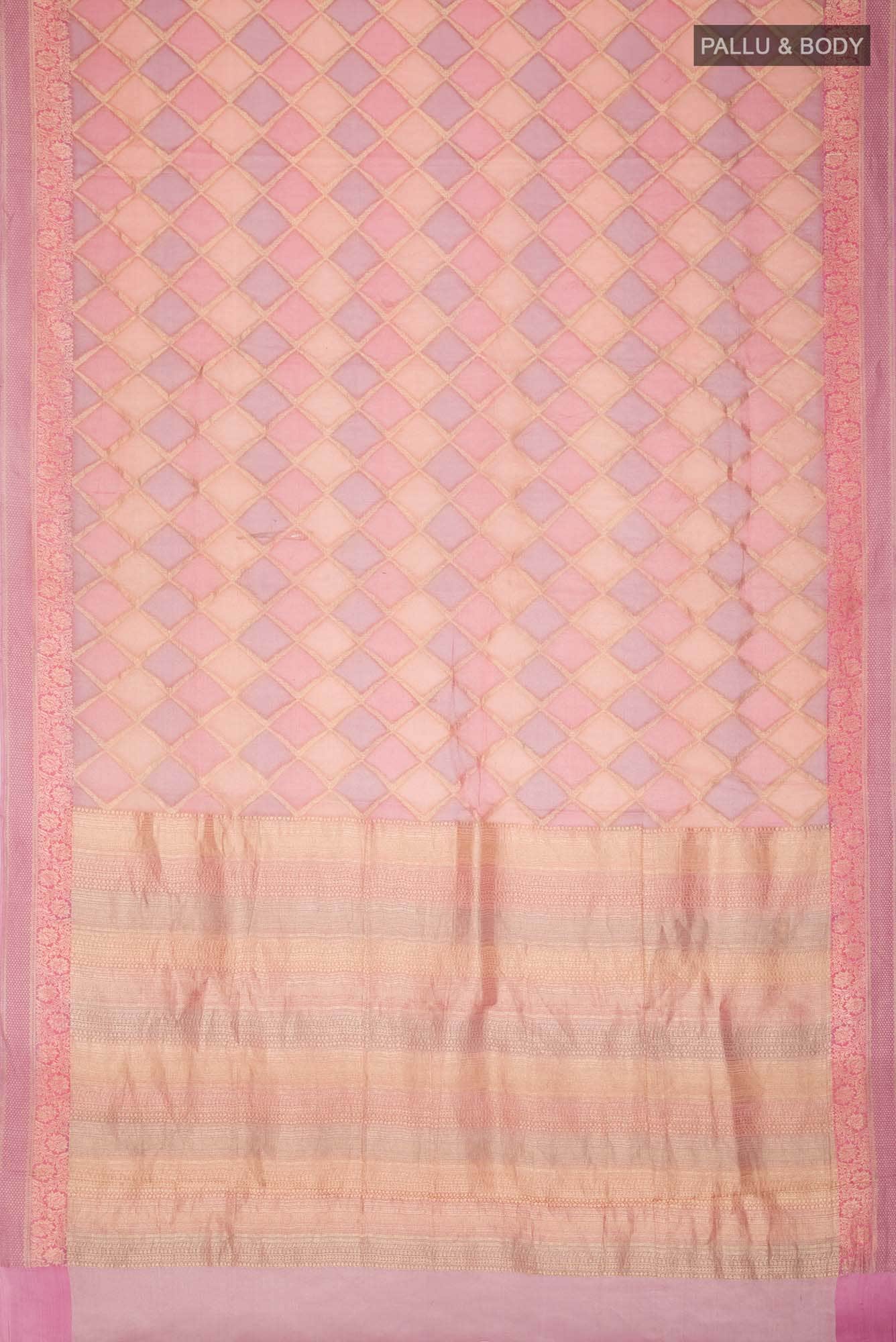 Multi Mysore Georgette Saree