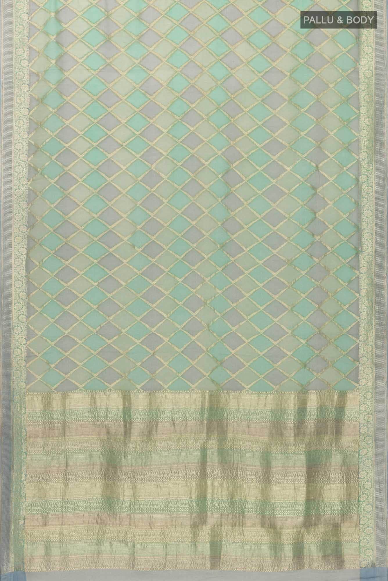 Multi Mysore Georgette Saree
