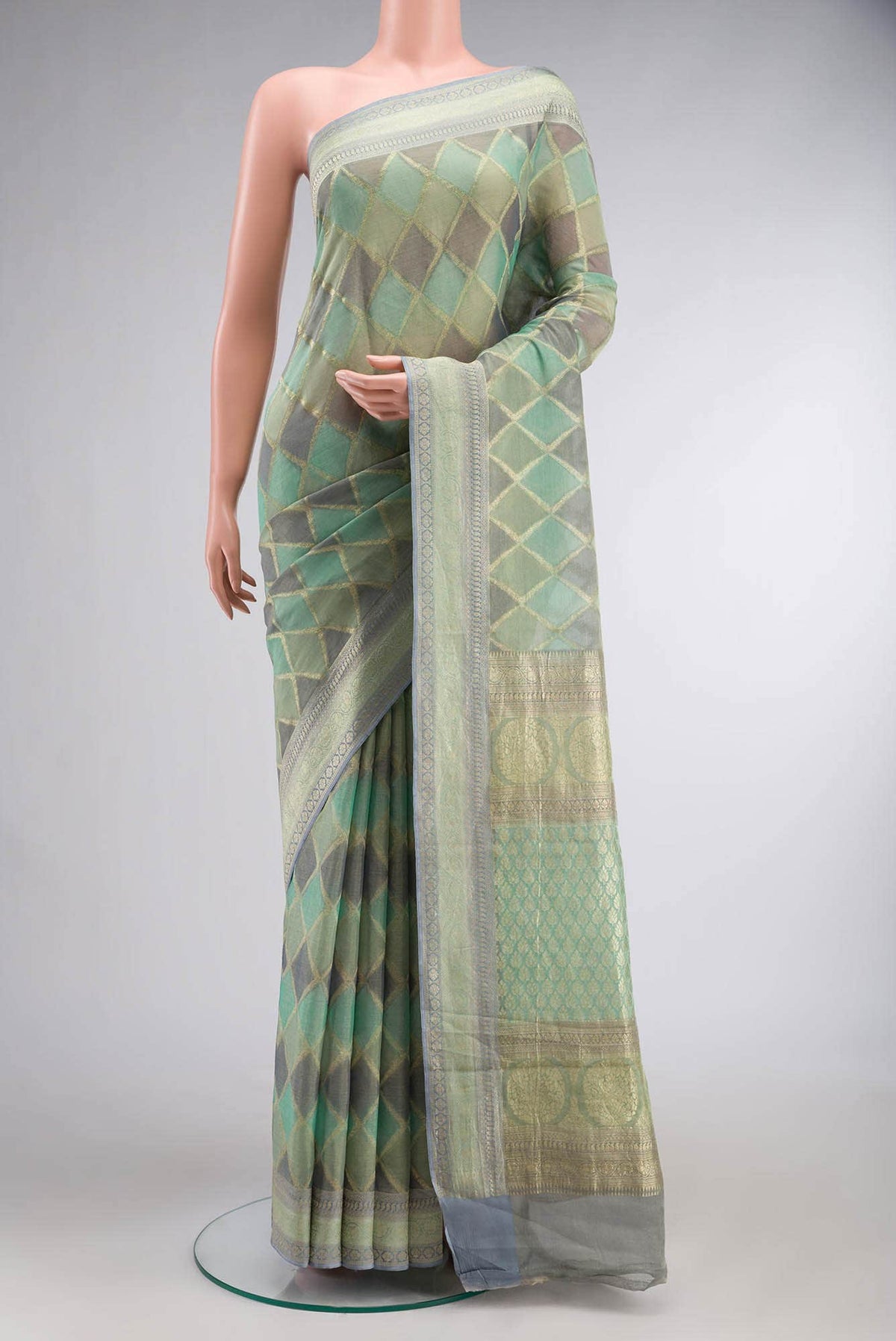 Multi Mysore Georgette Saree
