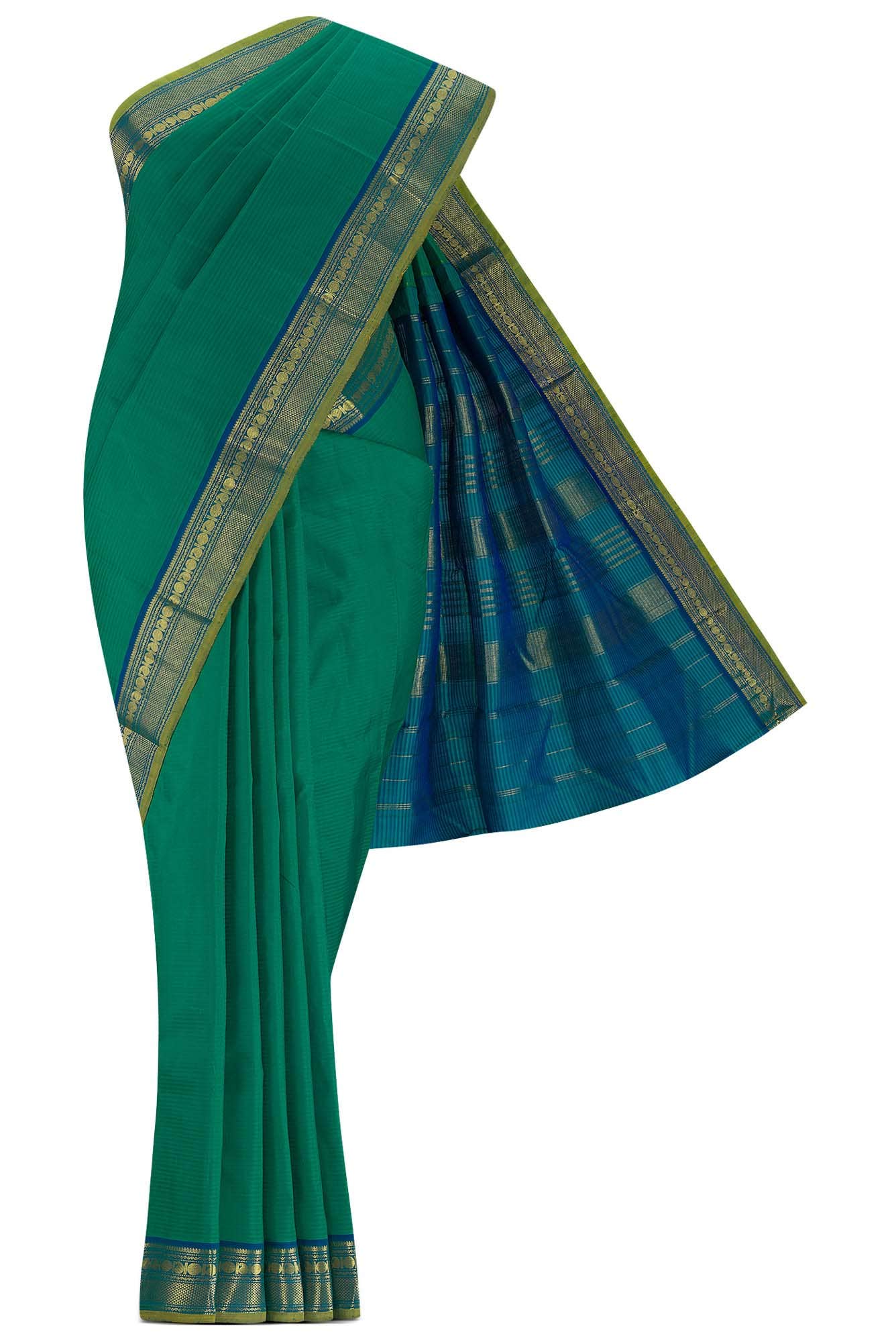 Green Kanchipuram Silk Saree