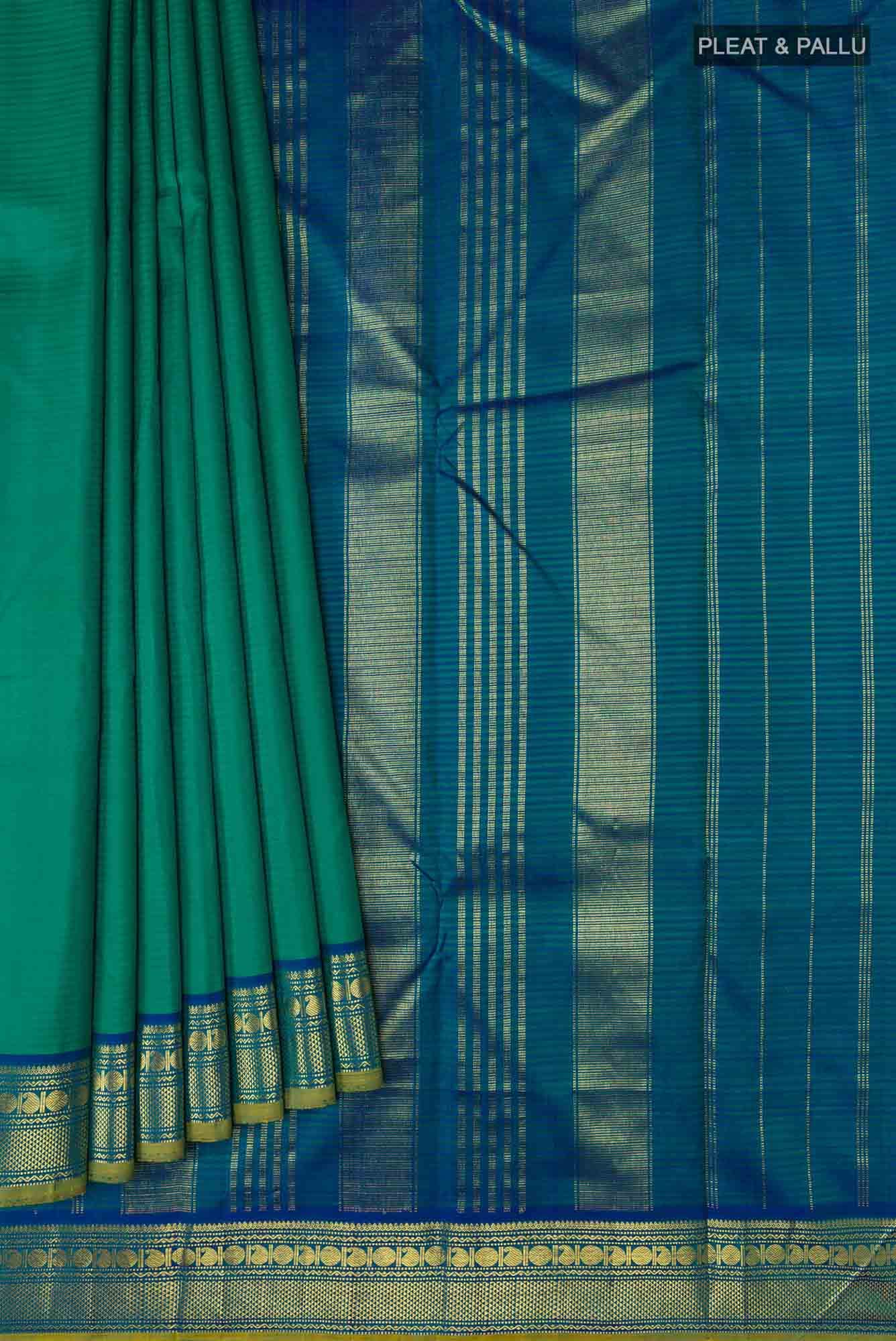 Green Kanchipuram Silk Saree