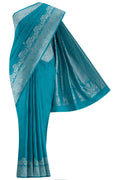 Mrignayani-Blue Kanchipuram Silk Saree
