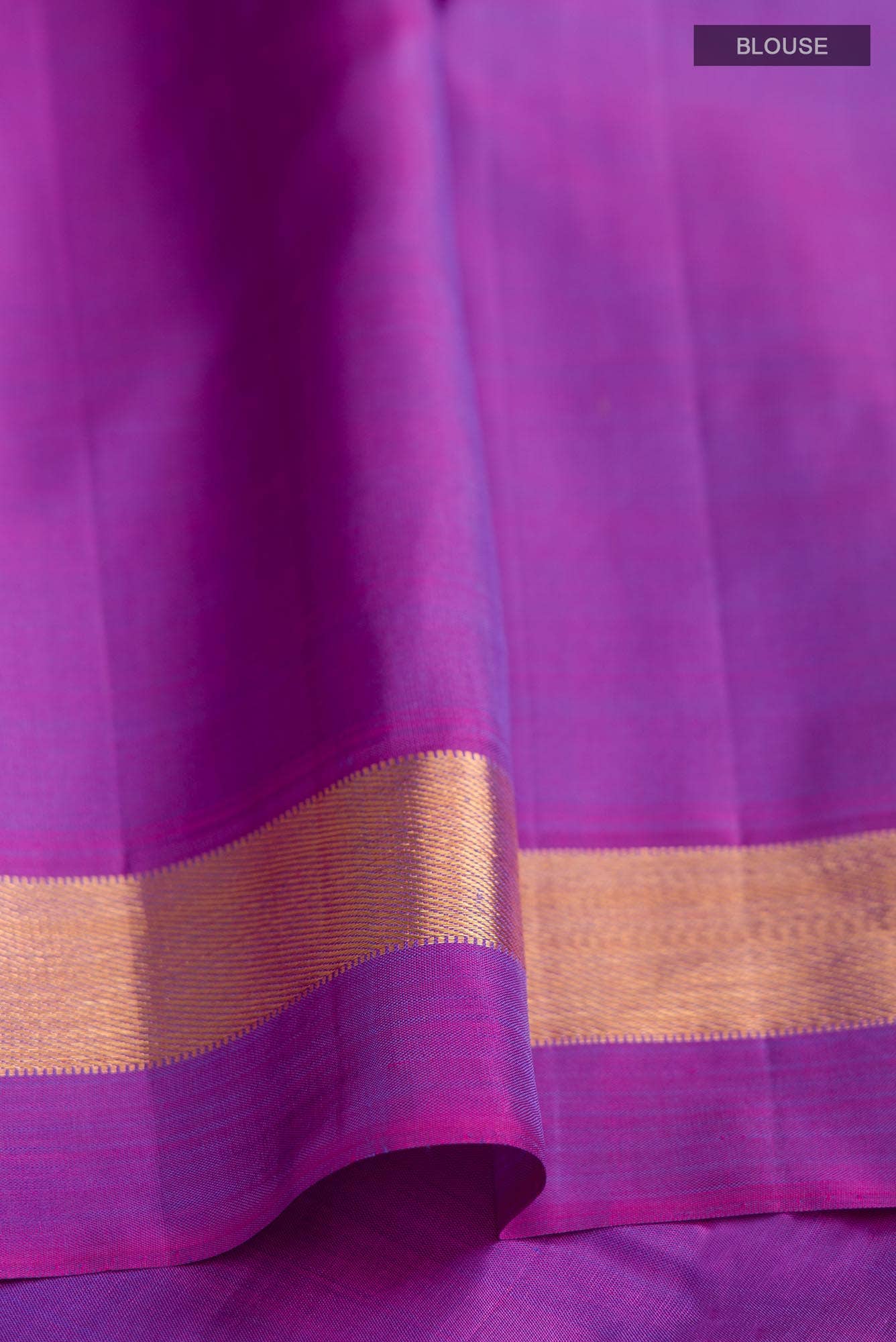 Blue Kanchipuram Silk Saree