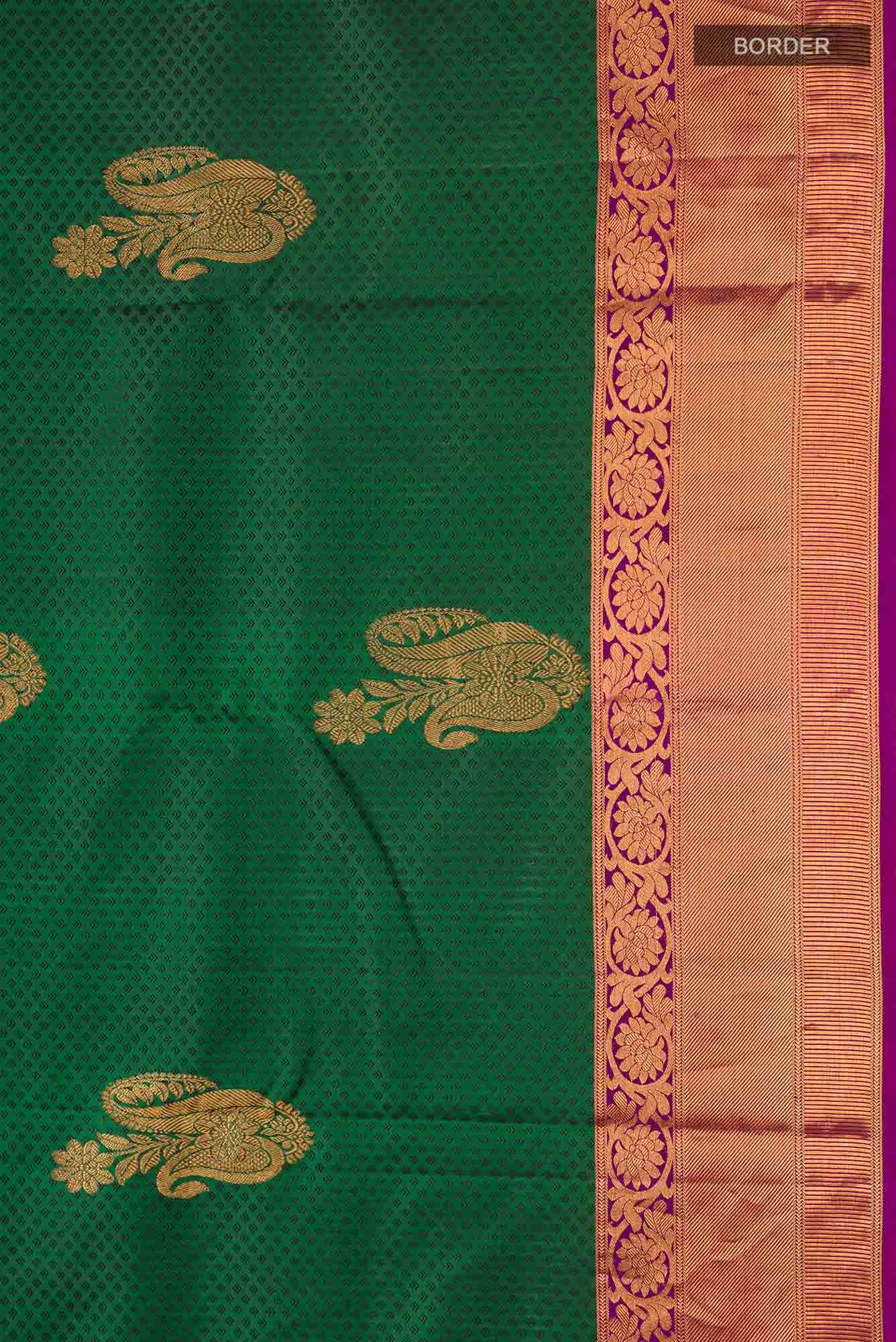 Green Kanchipuram Silk Saree