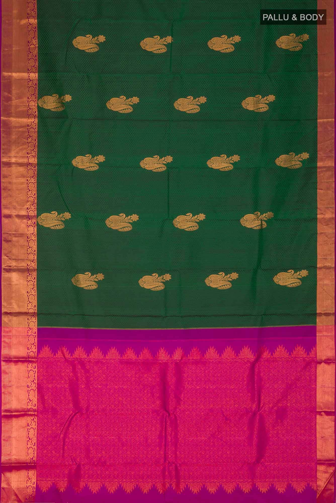 Green Kanchipuram Silk Saree