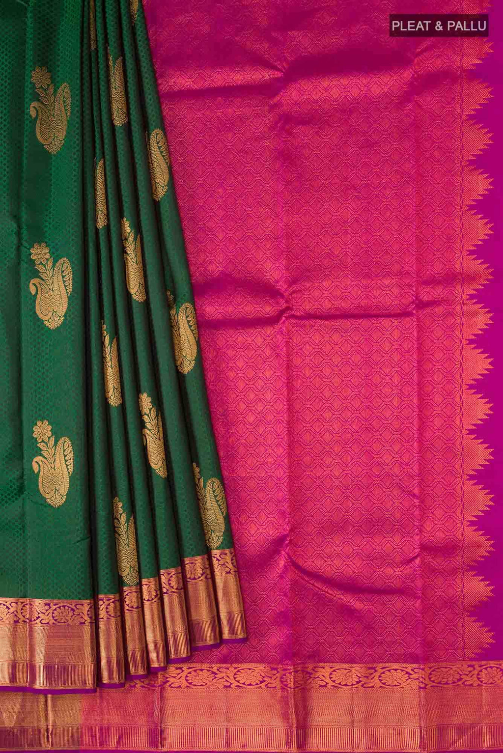 Green Kanchipuram Silk Saree