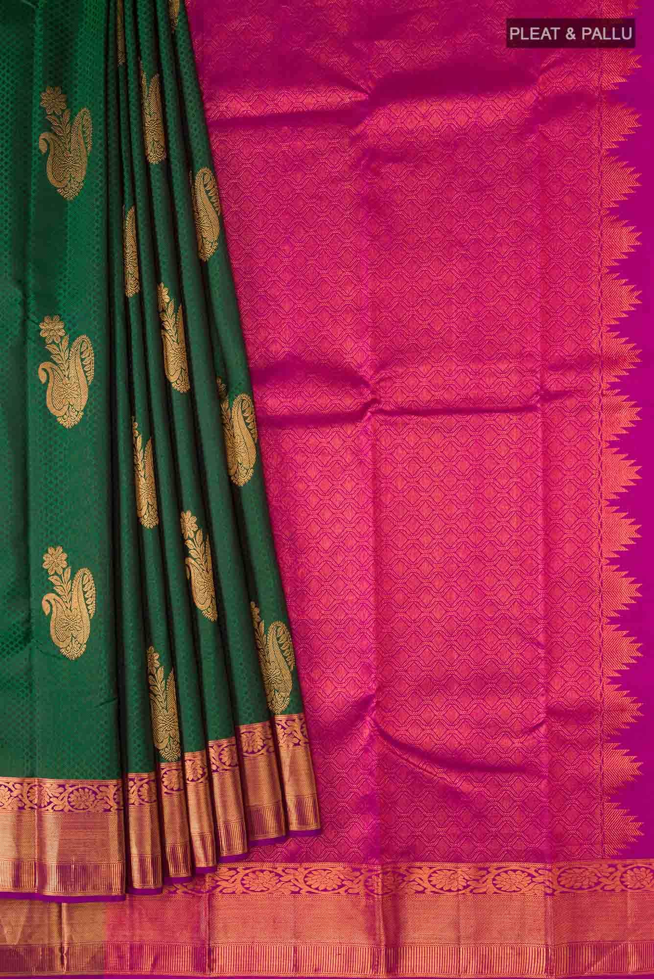 Green Kanchipuram Silk Saree