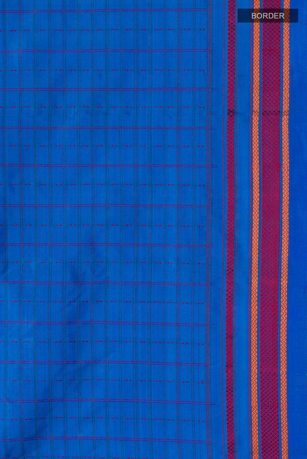 Blue Kanchipuram Silk Saree