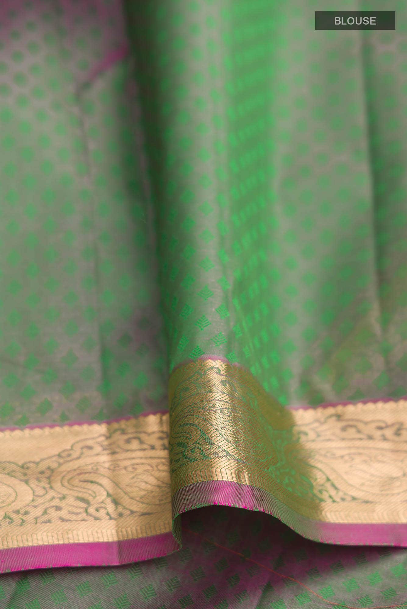 Green Kanchipuram Silk Saree