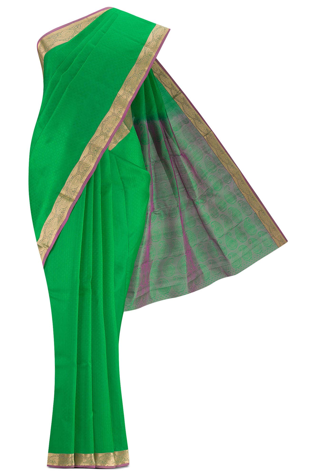 Green Kanchipuram Silk Saree