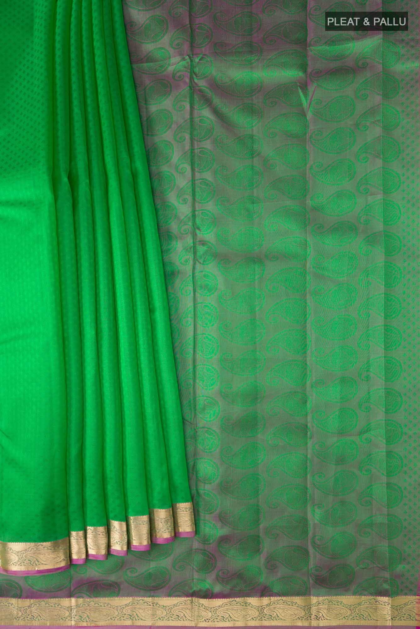 Green Kanchipuram Silk Saree