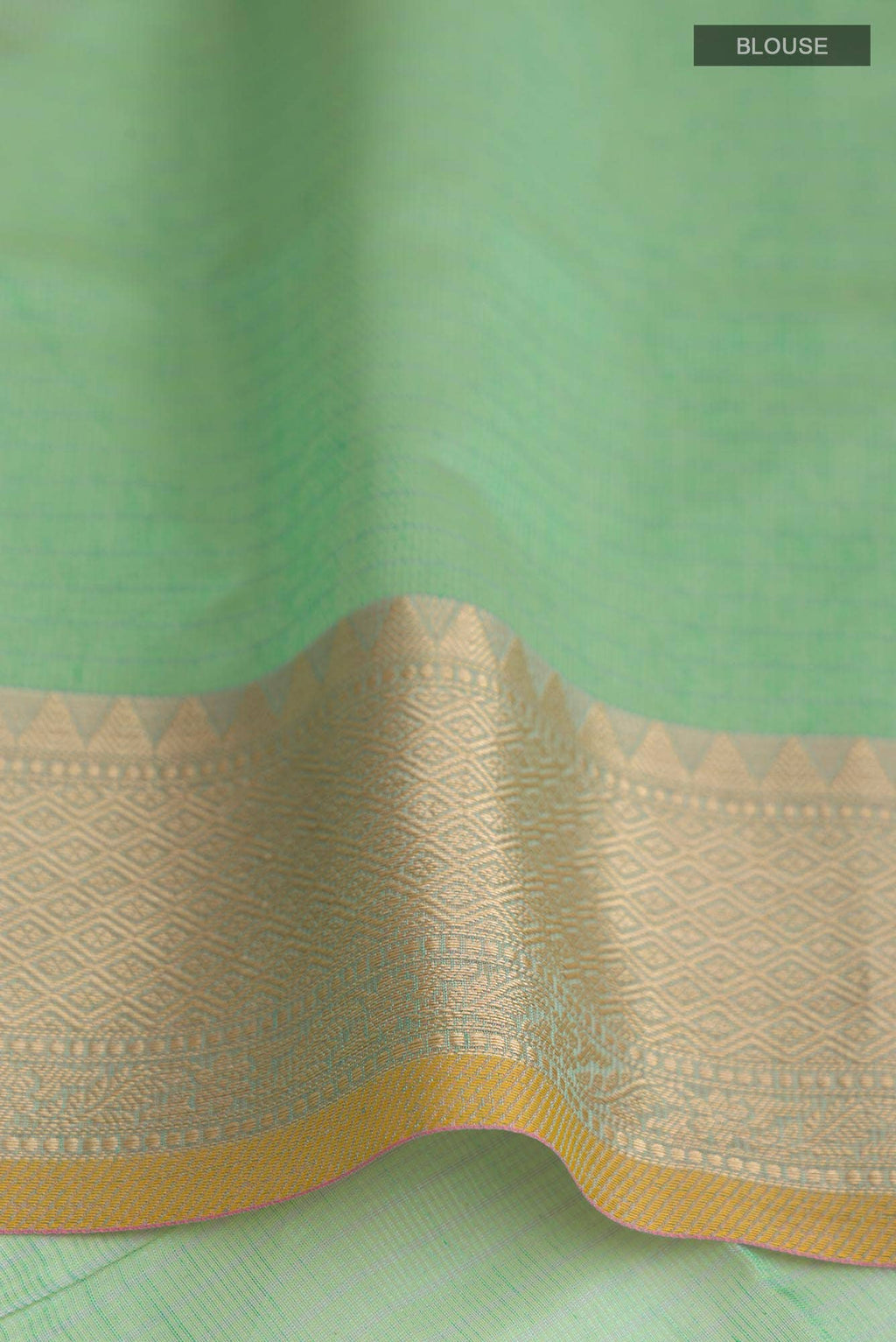 Green Kota Cotton Saree
