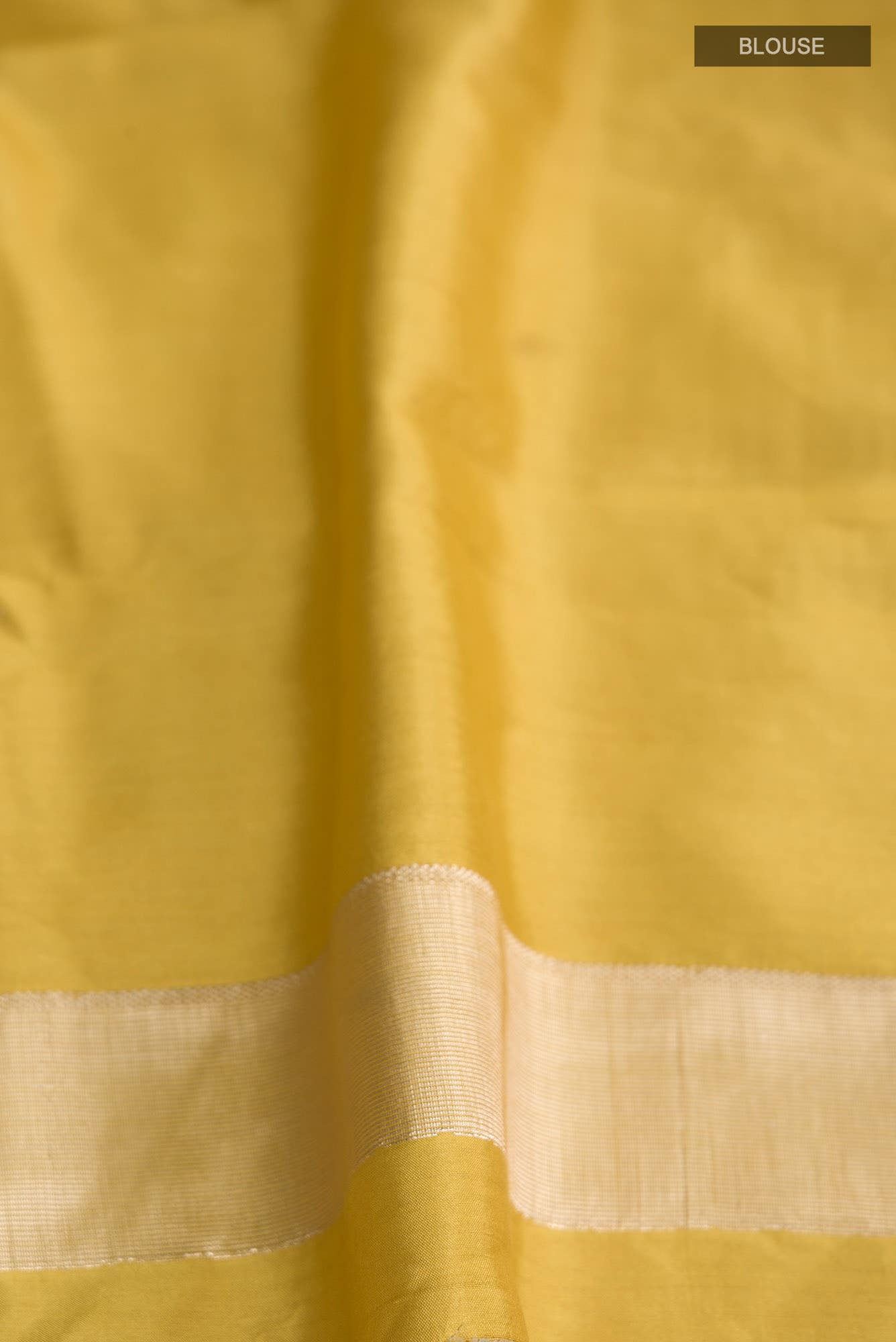 Chameli Chic- Yellow Banarasi Saree