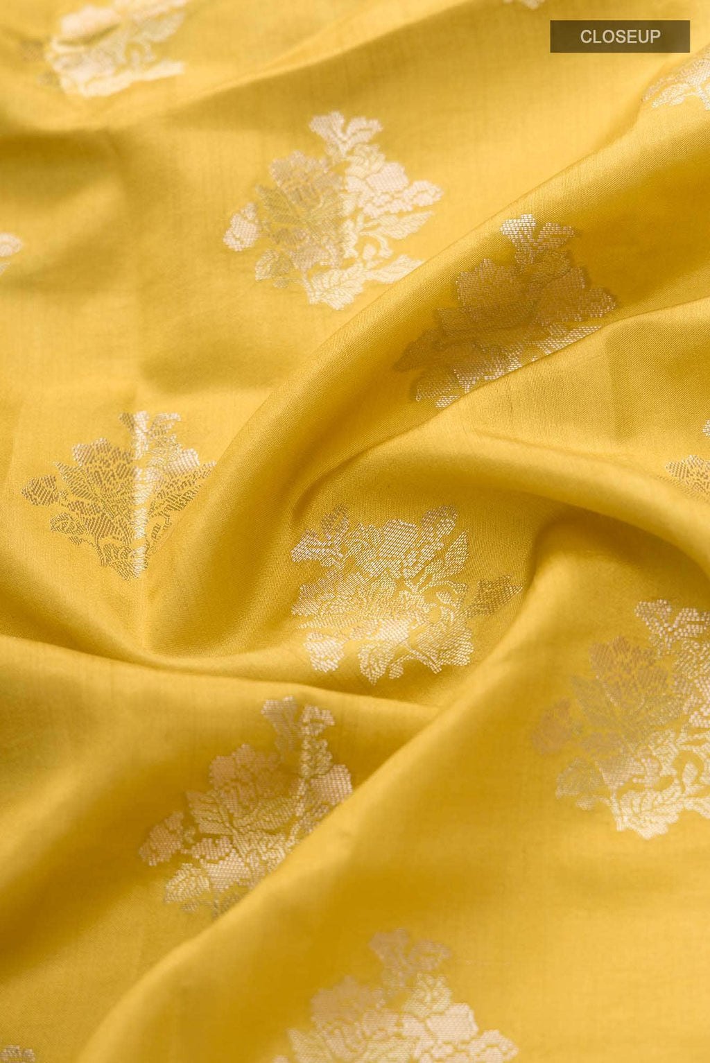 Chameli Chic- Yellow Banarasi Saree