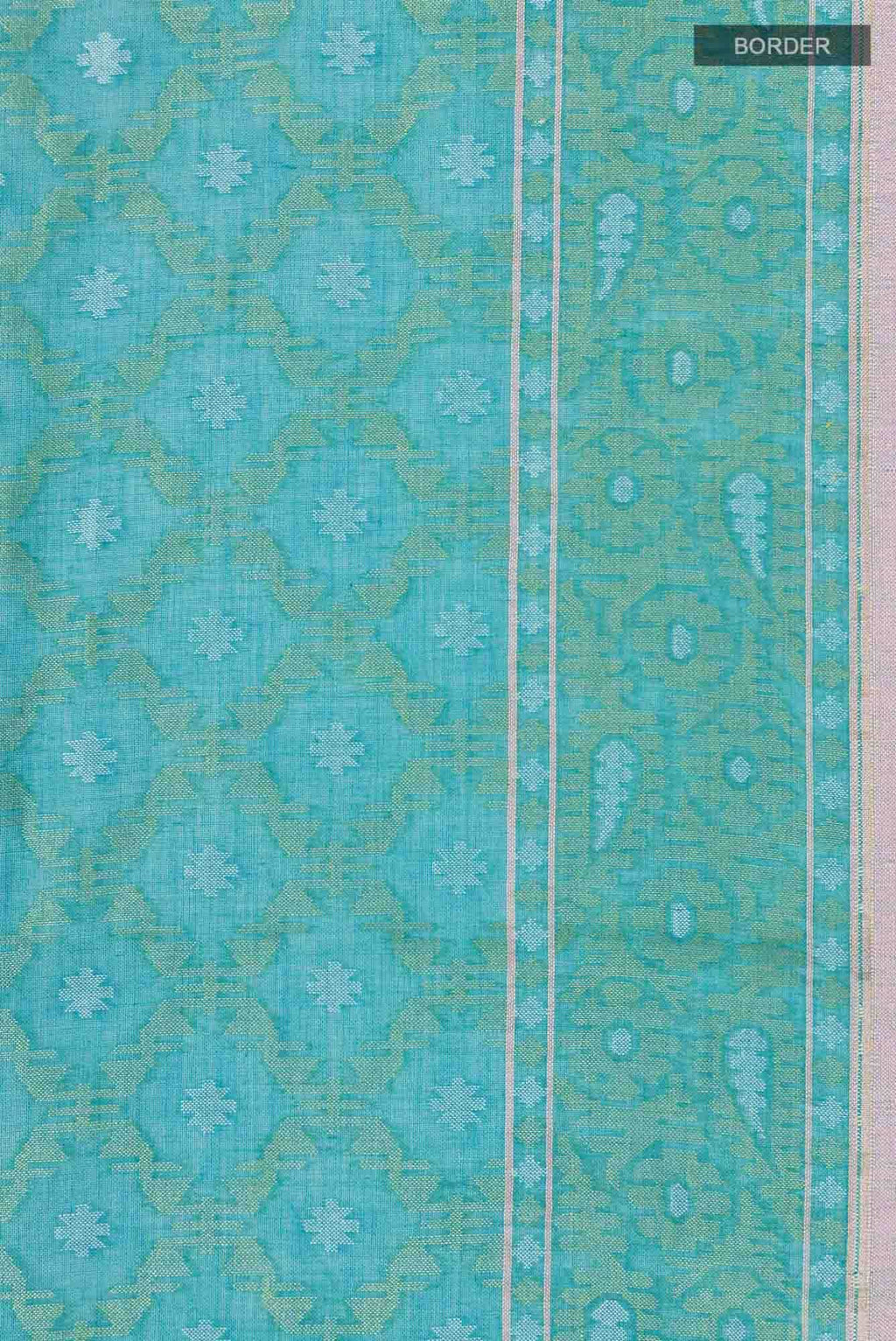 Blue Banarasi Silk Saree