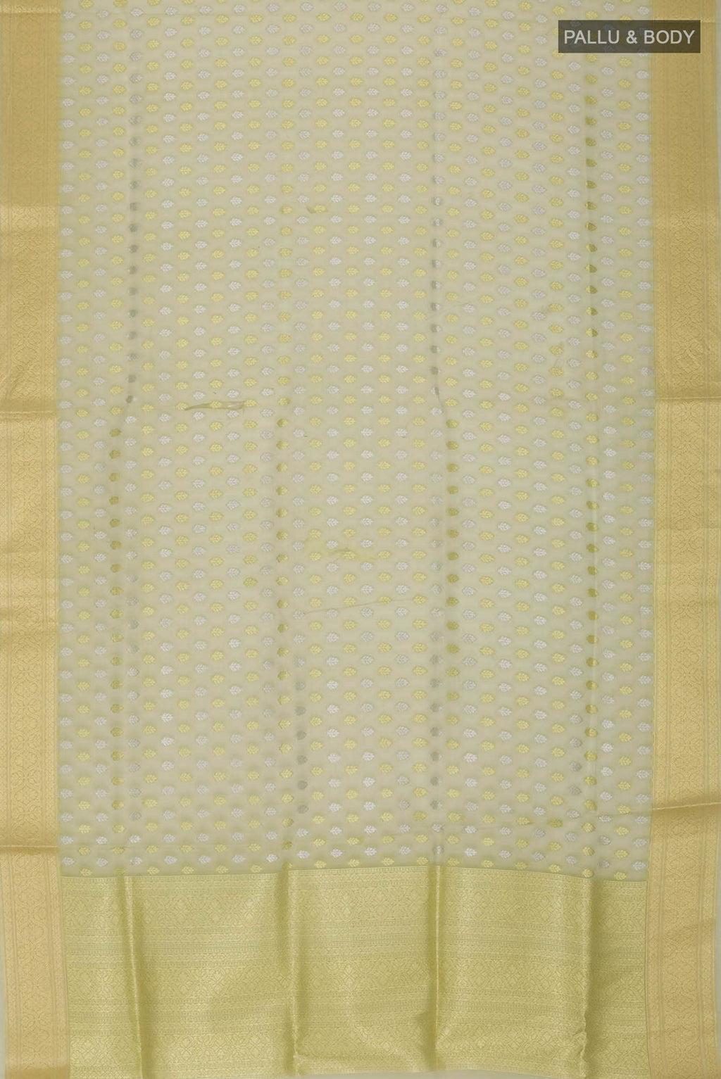 Green Blended Silk Cotton Saree