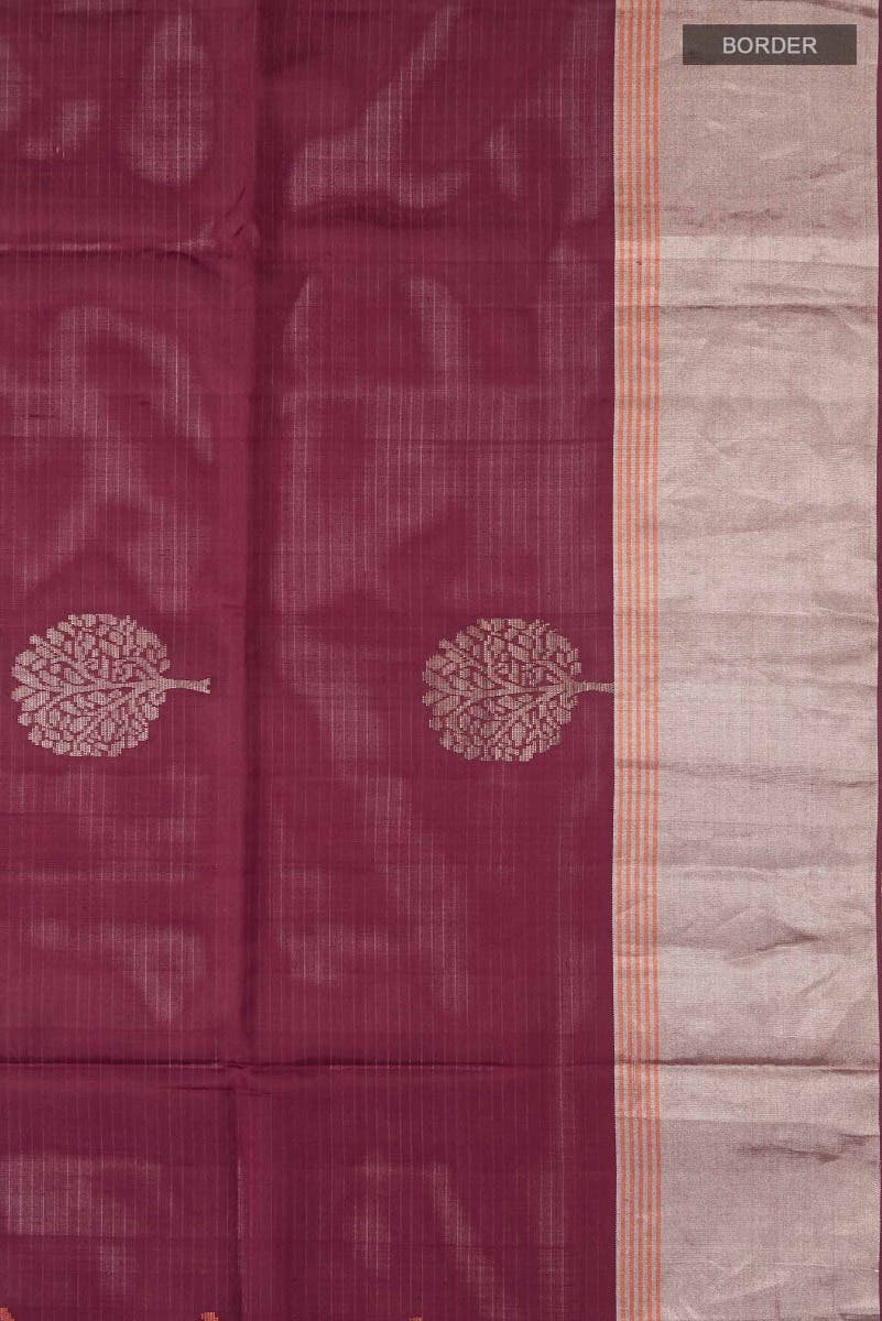 Brown Soft Silk Saree