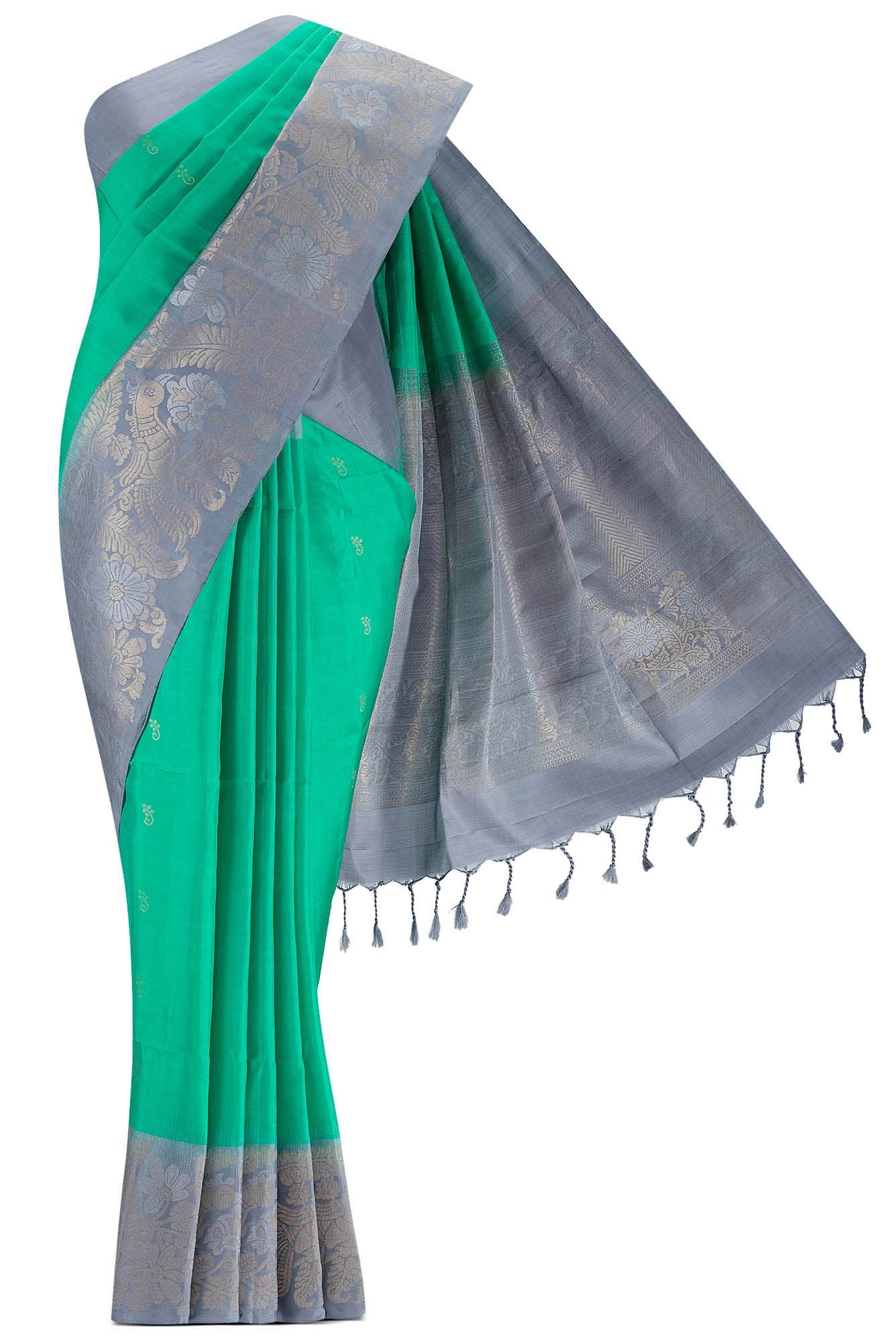 Green Soft Silk Saree