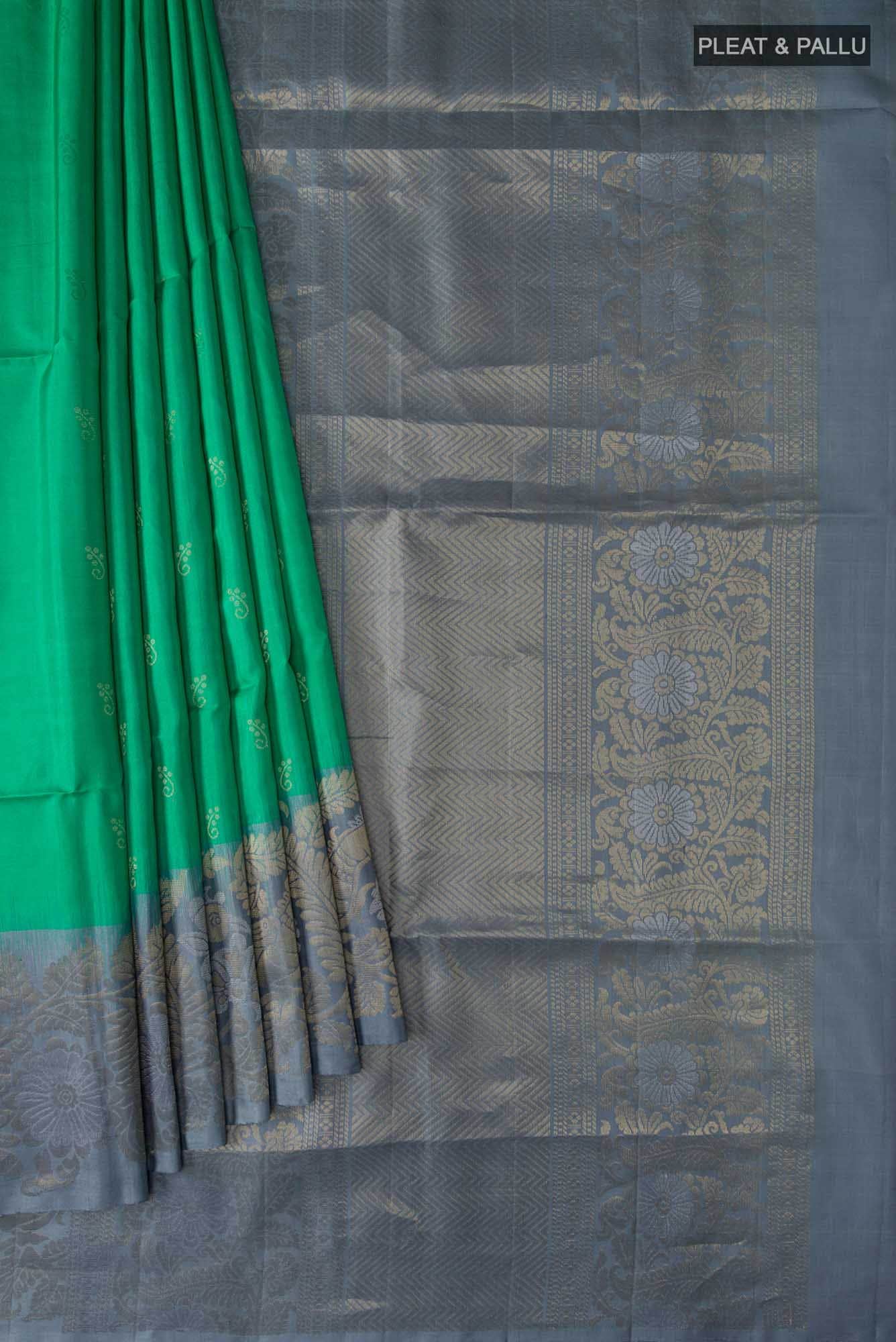 Green Soft Silk Saree