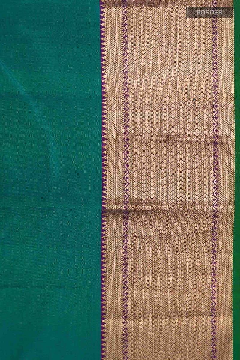 Green Kanchipuram Silk Saree