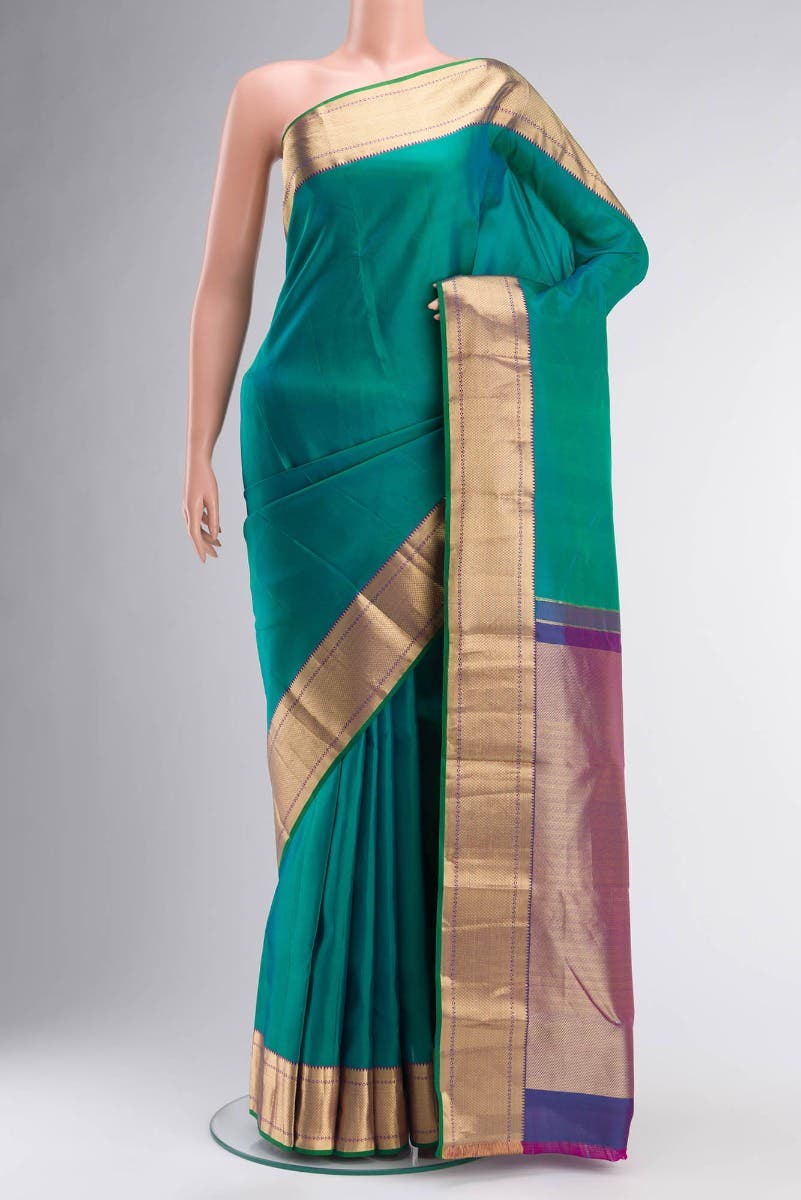 Green Kanchipuram Silk Saree