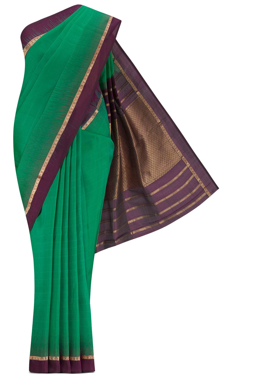 Green Kanchipuram Silk Saree