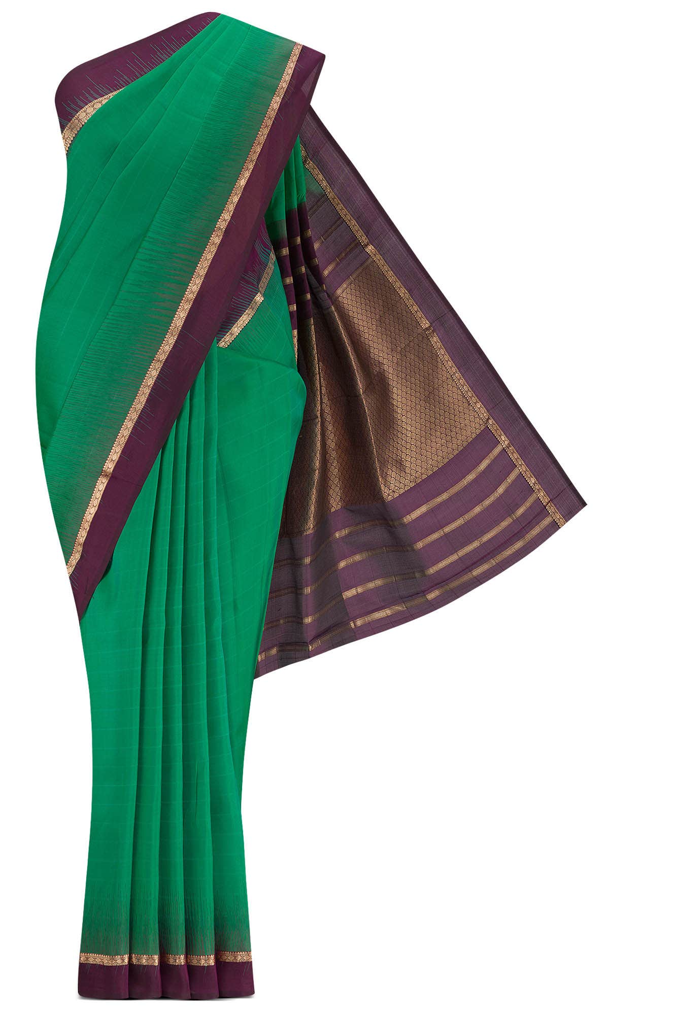 Green Kanchipuram Silk Saree