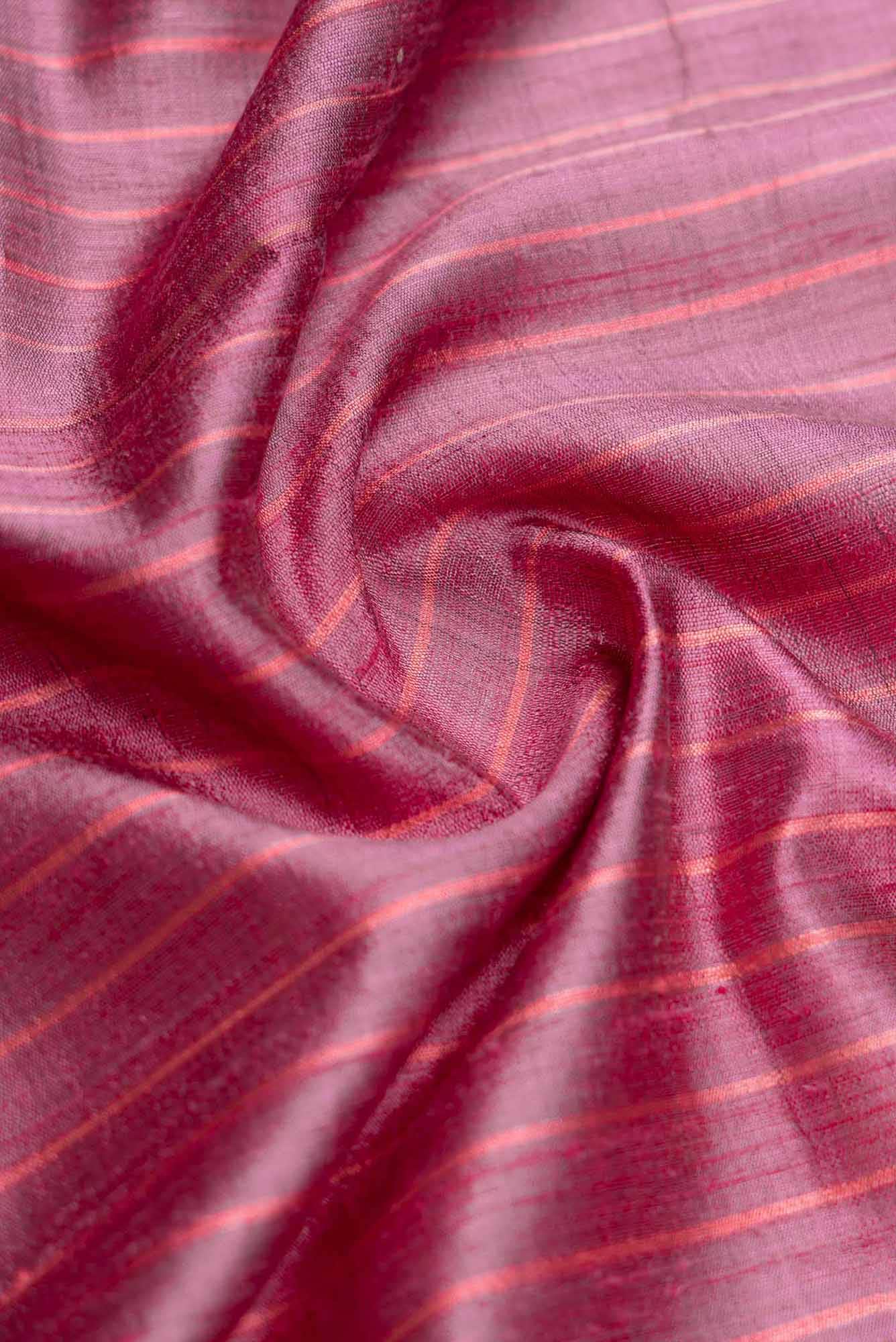 Avni-Magenta Bhagalpuri Tussar Silk Saree