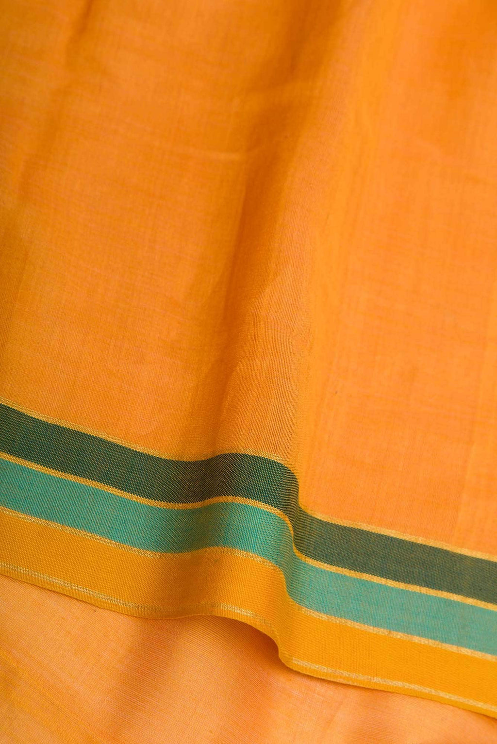 Gina-Peach Bhagalpuri Tussar Silk Saree