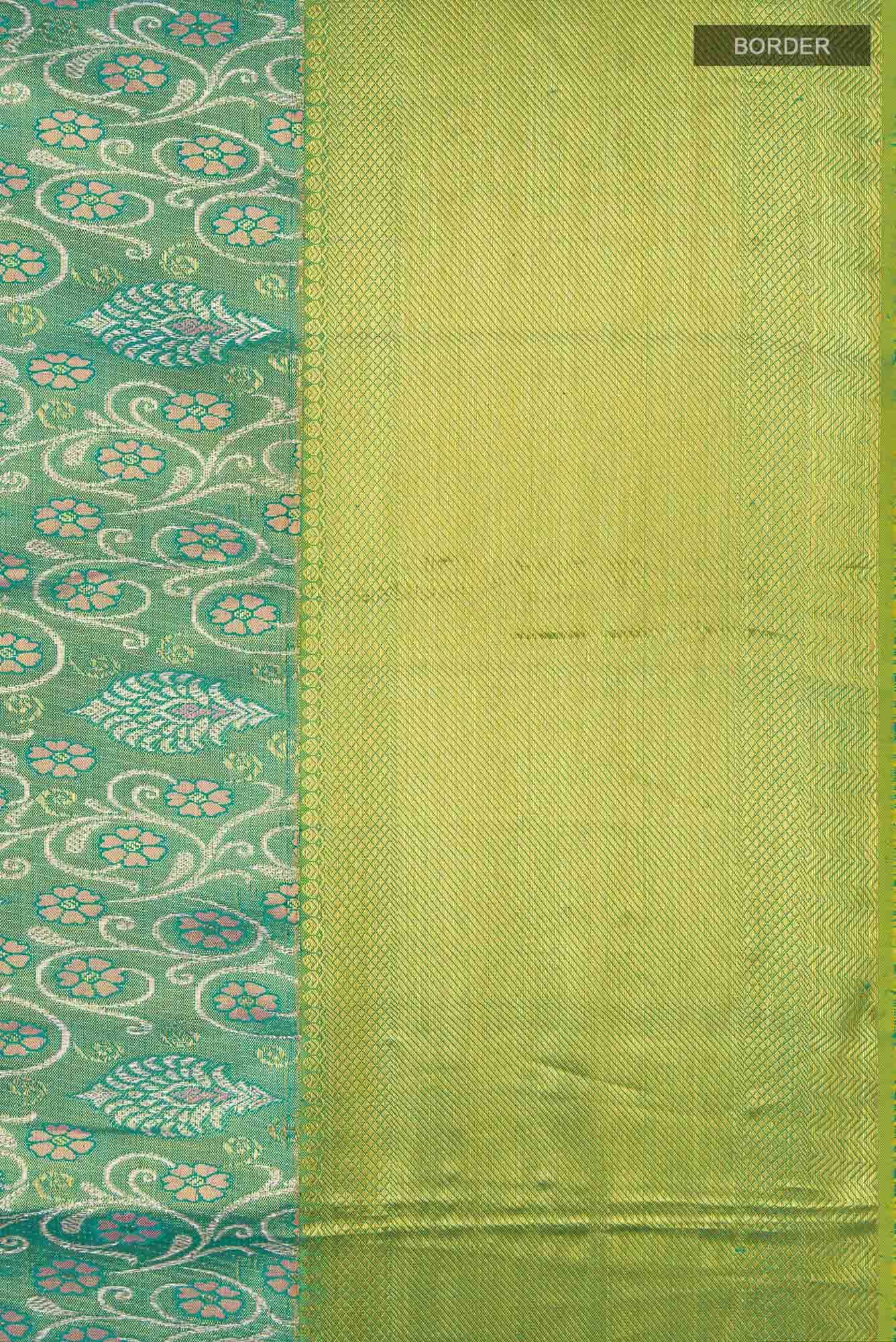 Green Kanchipuram Silk Saree