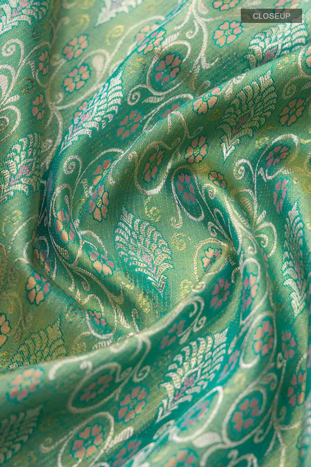 Green Kanchipuram Silk Saree