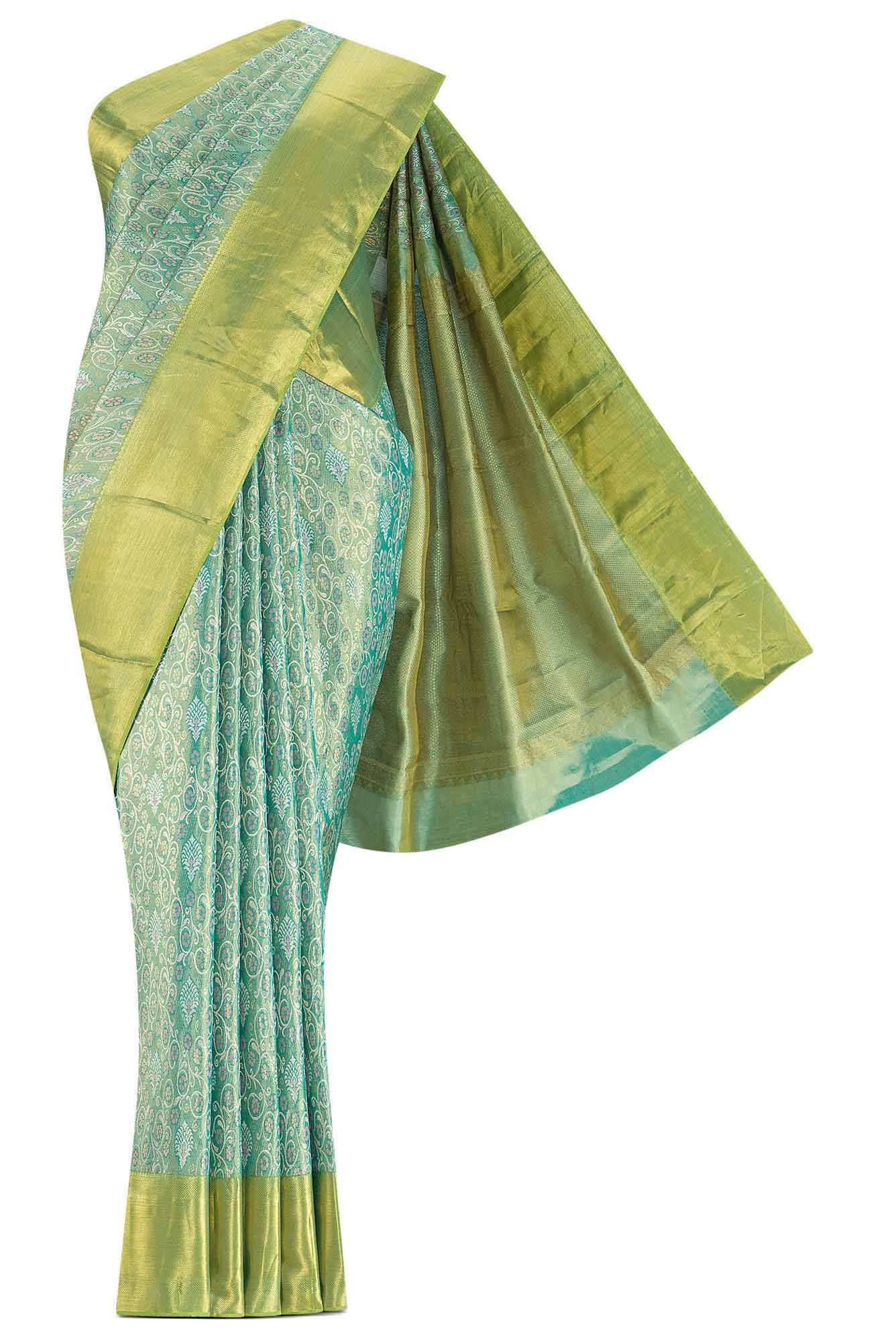 Green Kanchipuram Silk Saree
