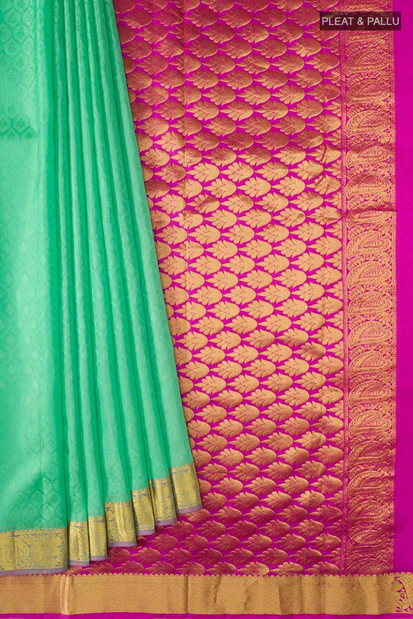 Green Kanchipuram Silk Saree