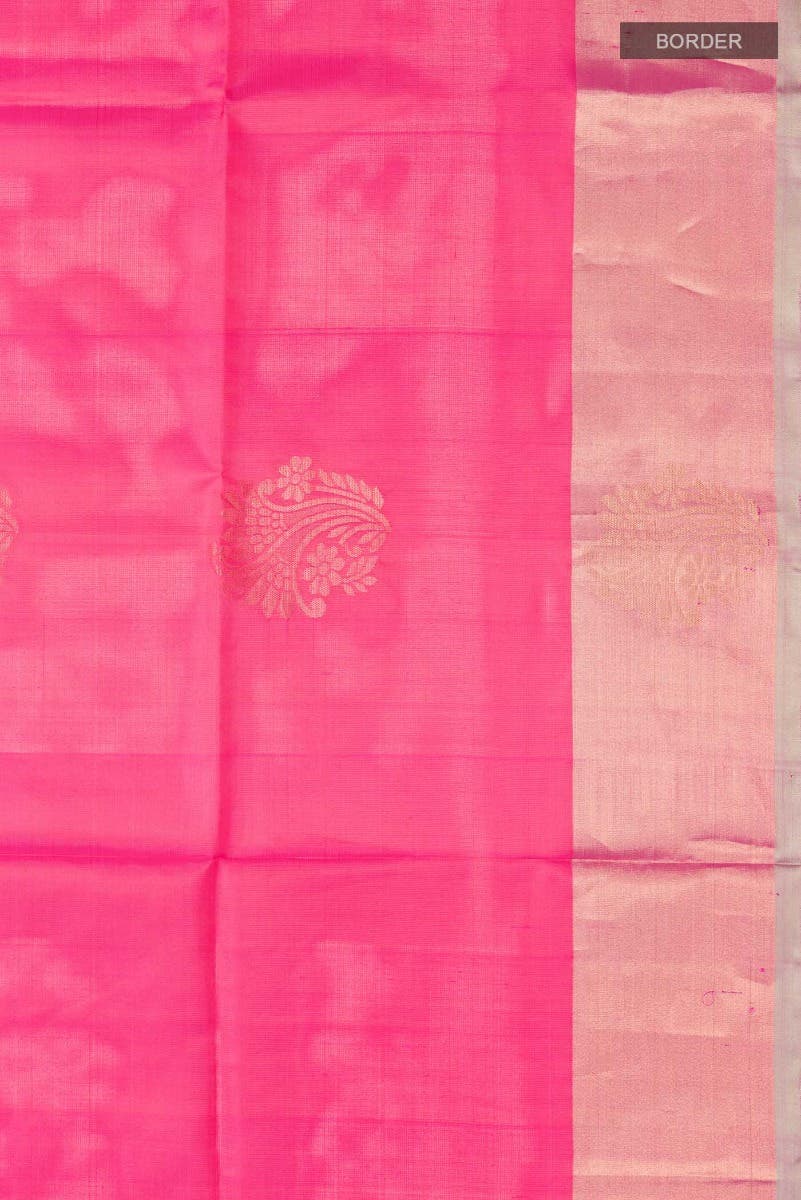 Pink Soft Silk Saree