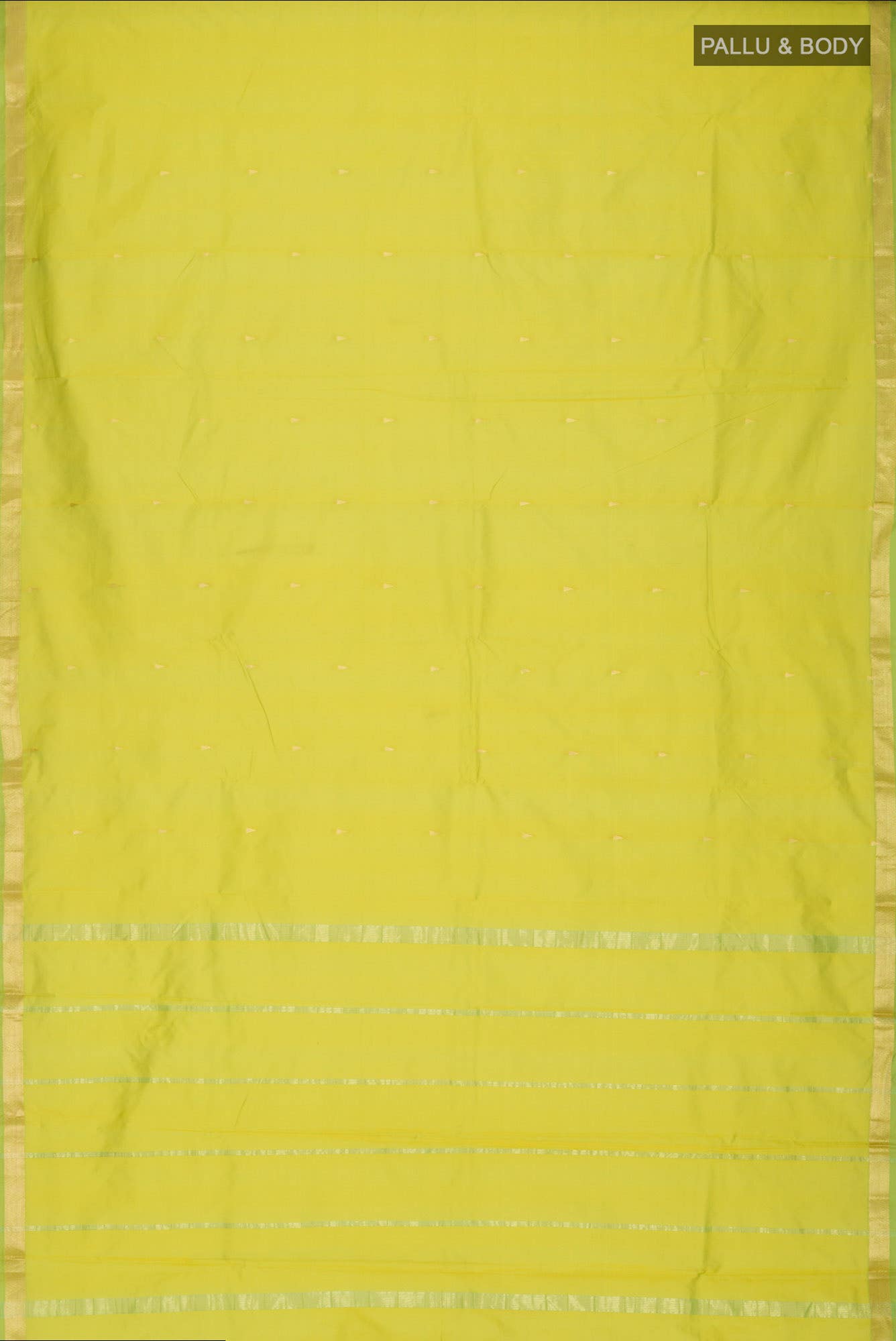 Green Blended Bangalore Silk Saree
