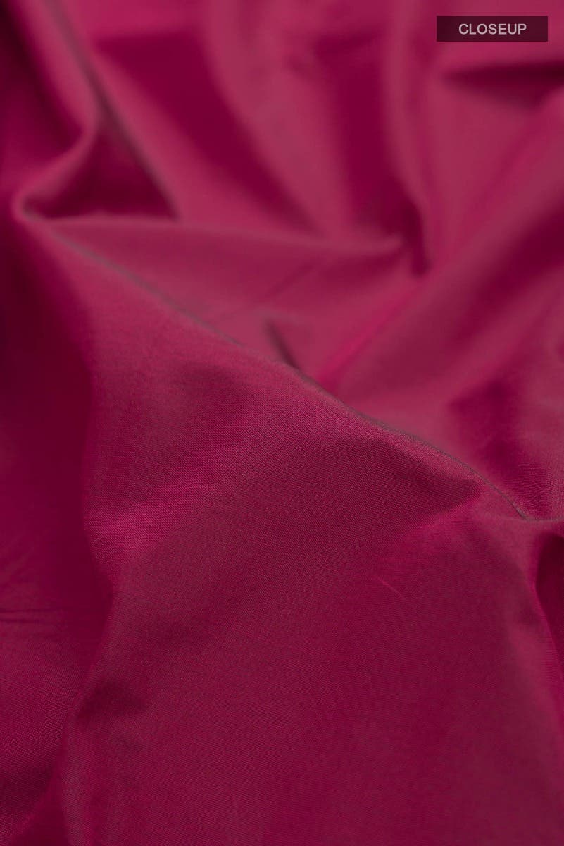 Magenta Blended Bangalore Silk Saree