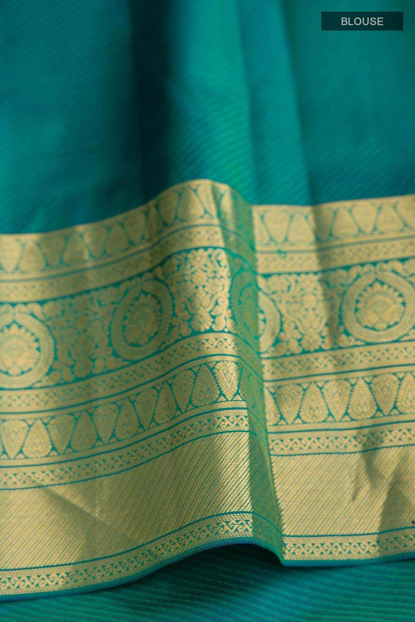 Green Bangalore Silk Saree