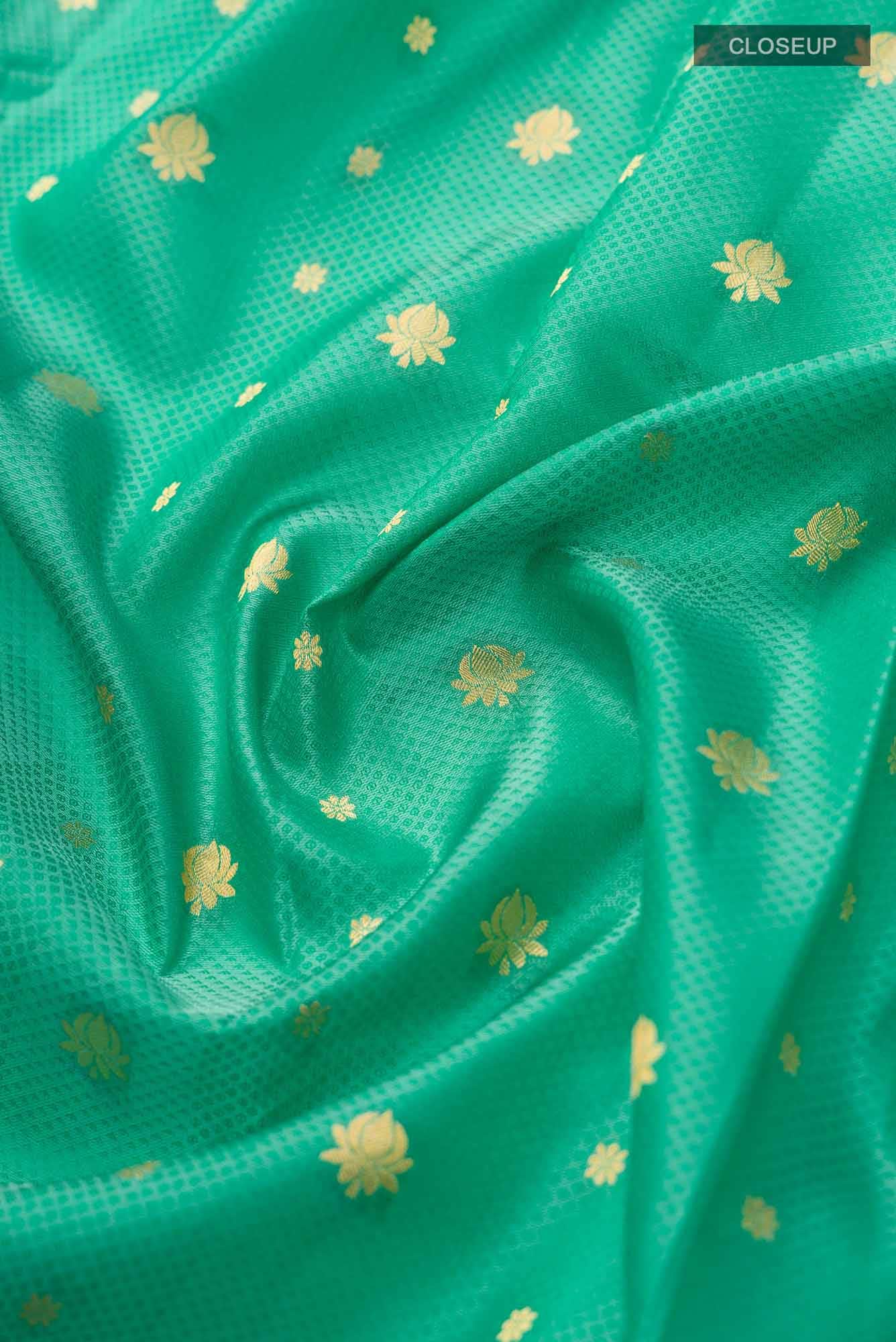 Green Bangalore Silk Saree