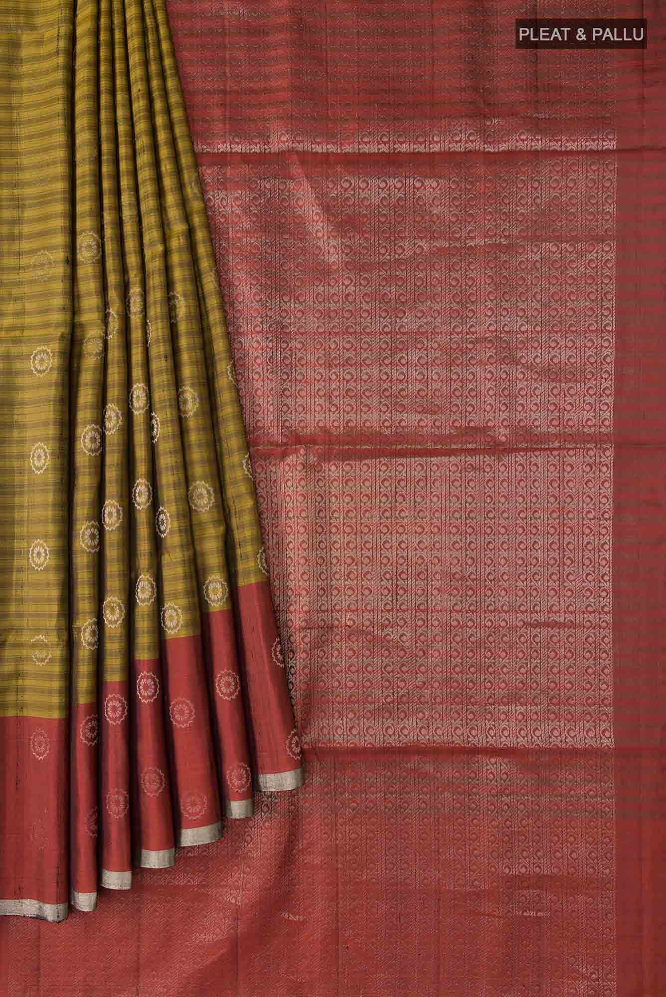 Green Soft Silk Saree