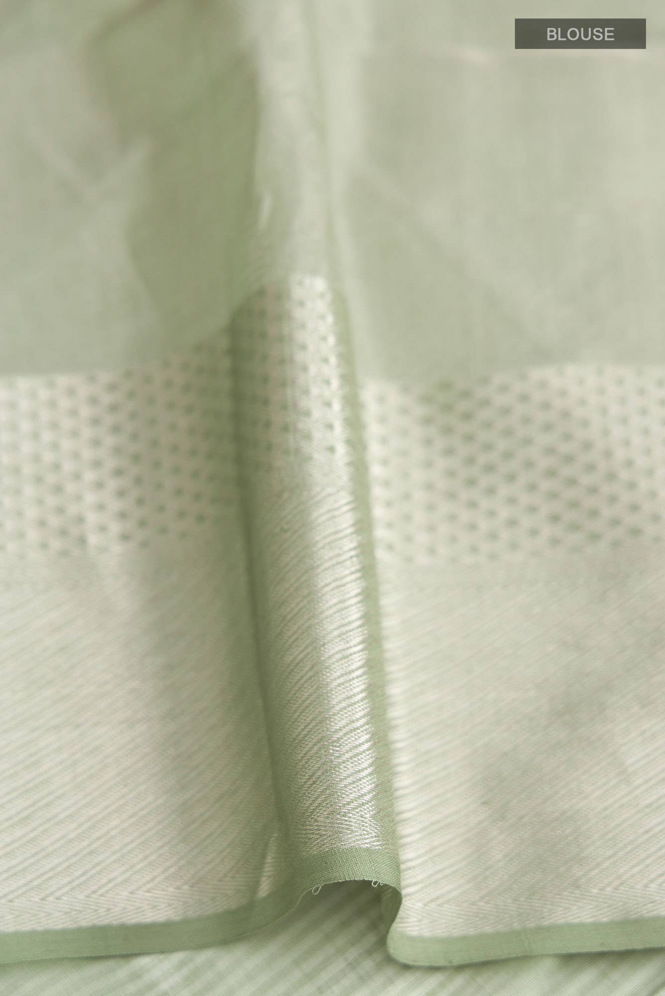 Green Maheshwari Silk Cotton Saree