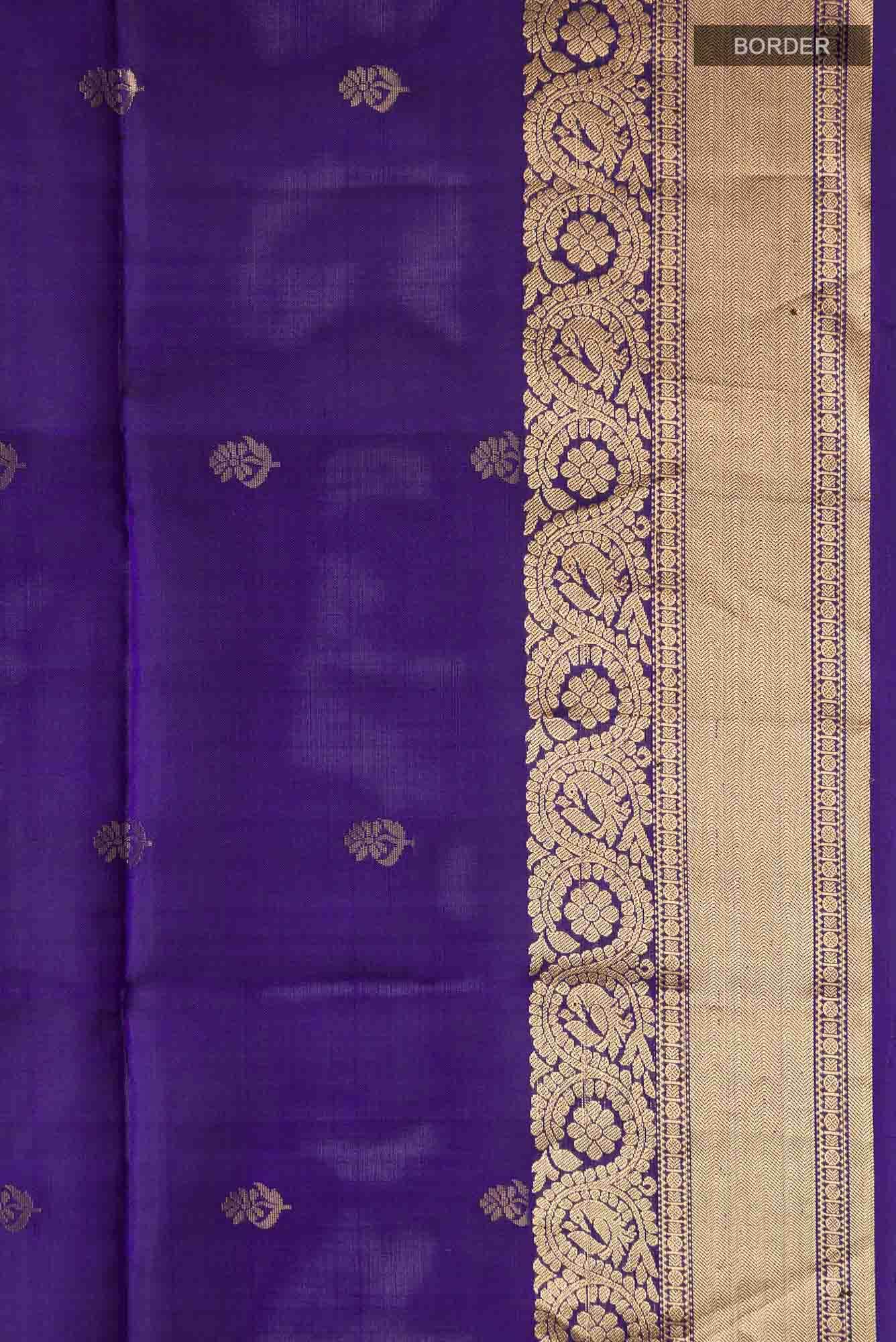 Blue Soft Silk Saree