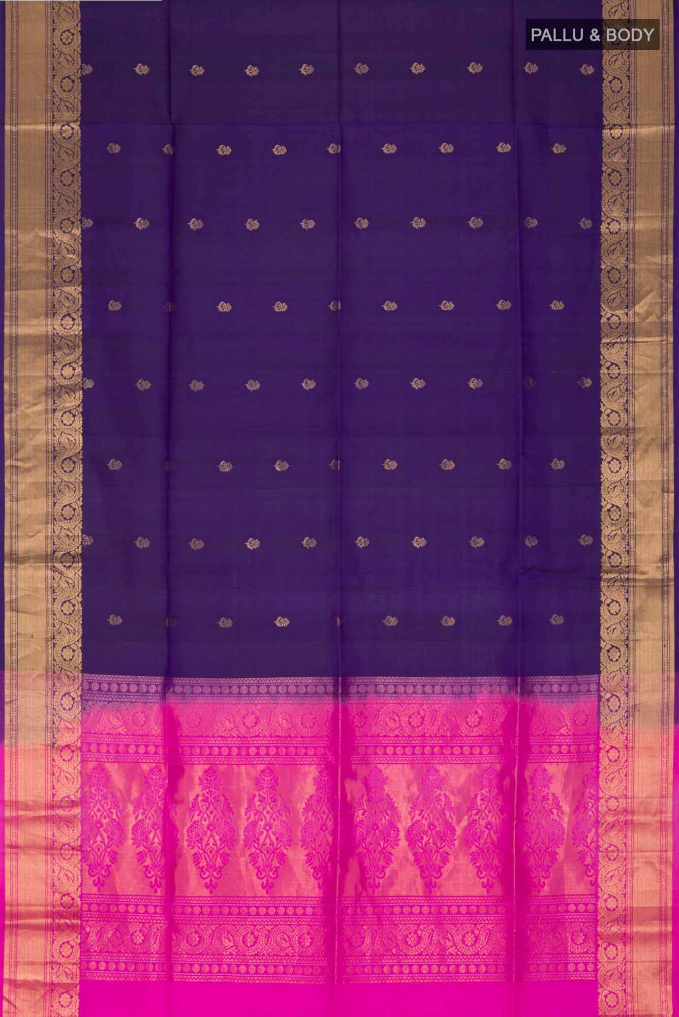 Blue Soft Silk Saree