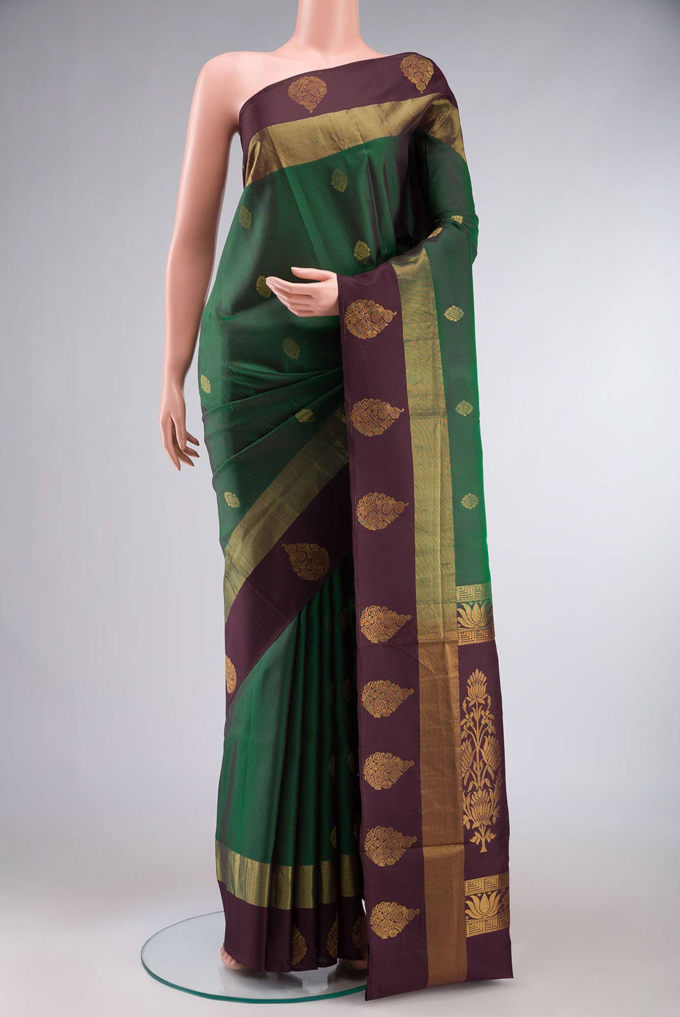Green Soft Silk Saree