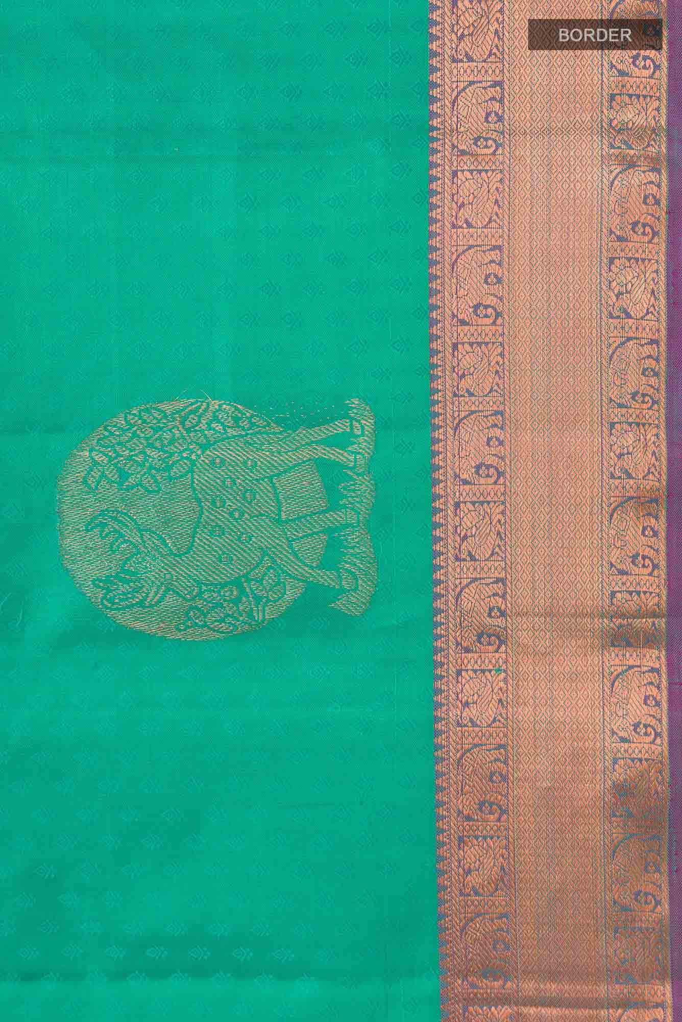 Green Kanchipuram Silk Saree