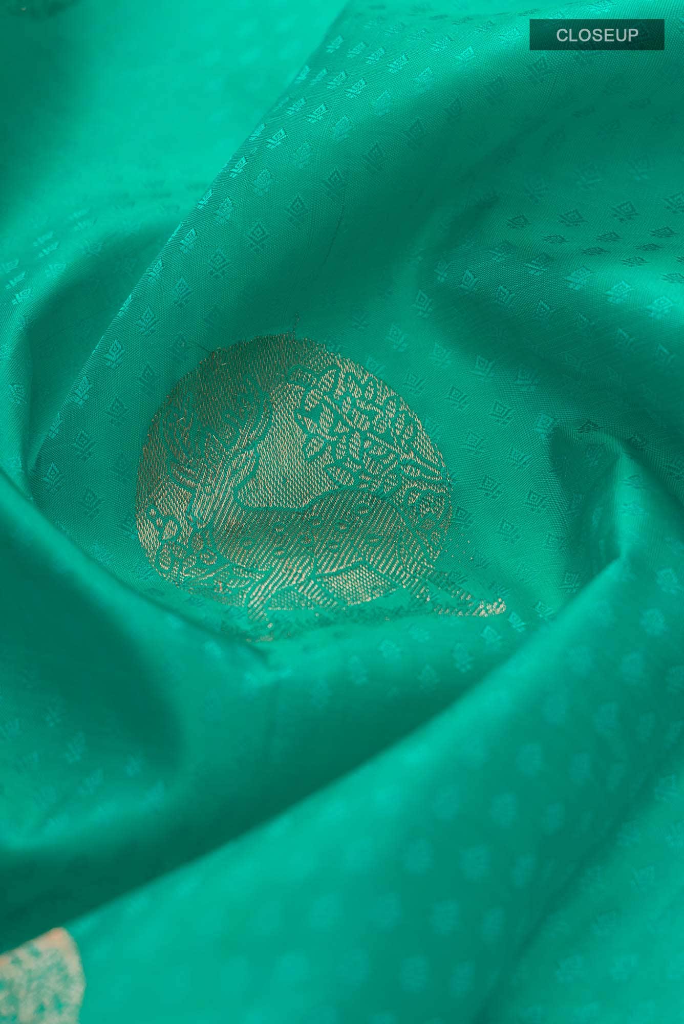 Green Kanchipuram Silk Saree