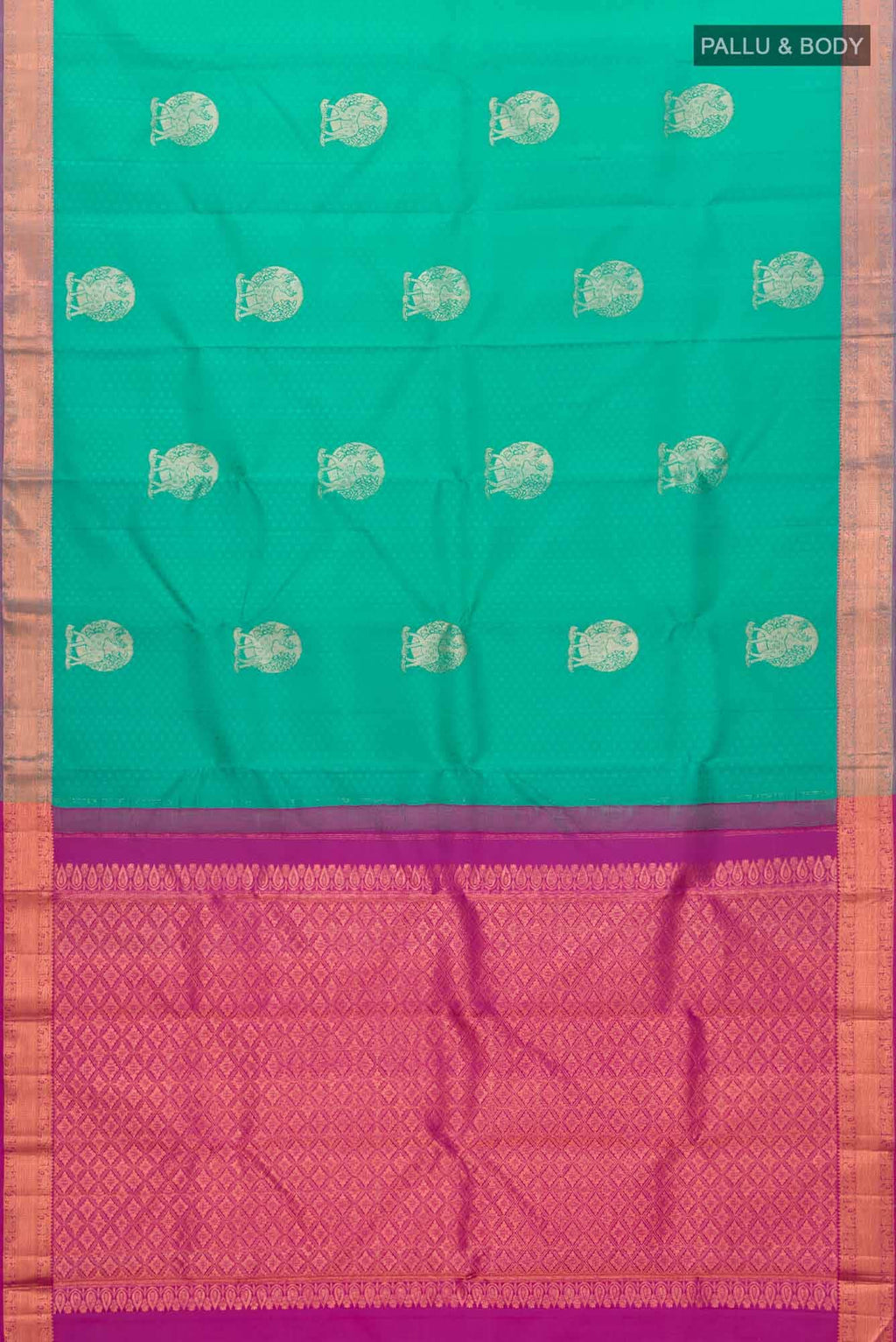 Green Kanchipuram Silk Saree