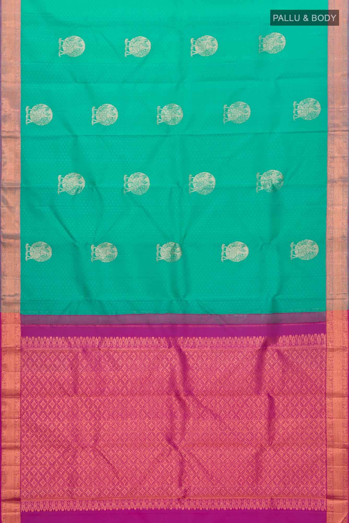 Green Kanchipuram Silk Saree