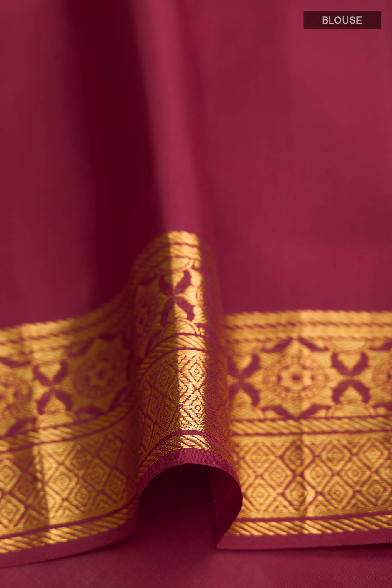 Savitri-Maroon Kanchipuram Silk Saree