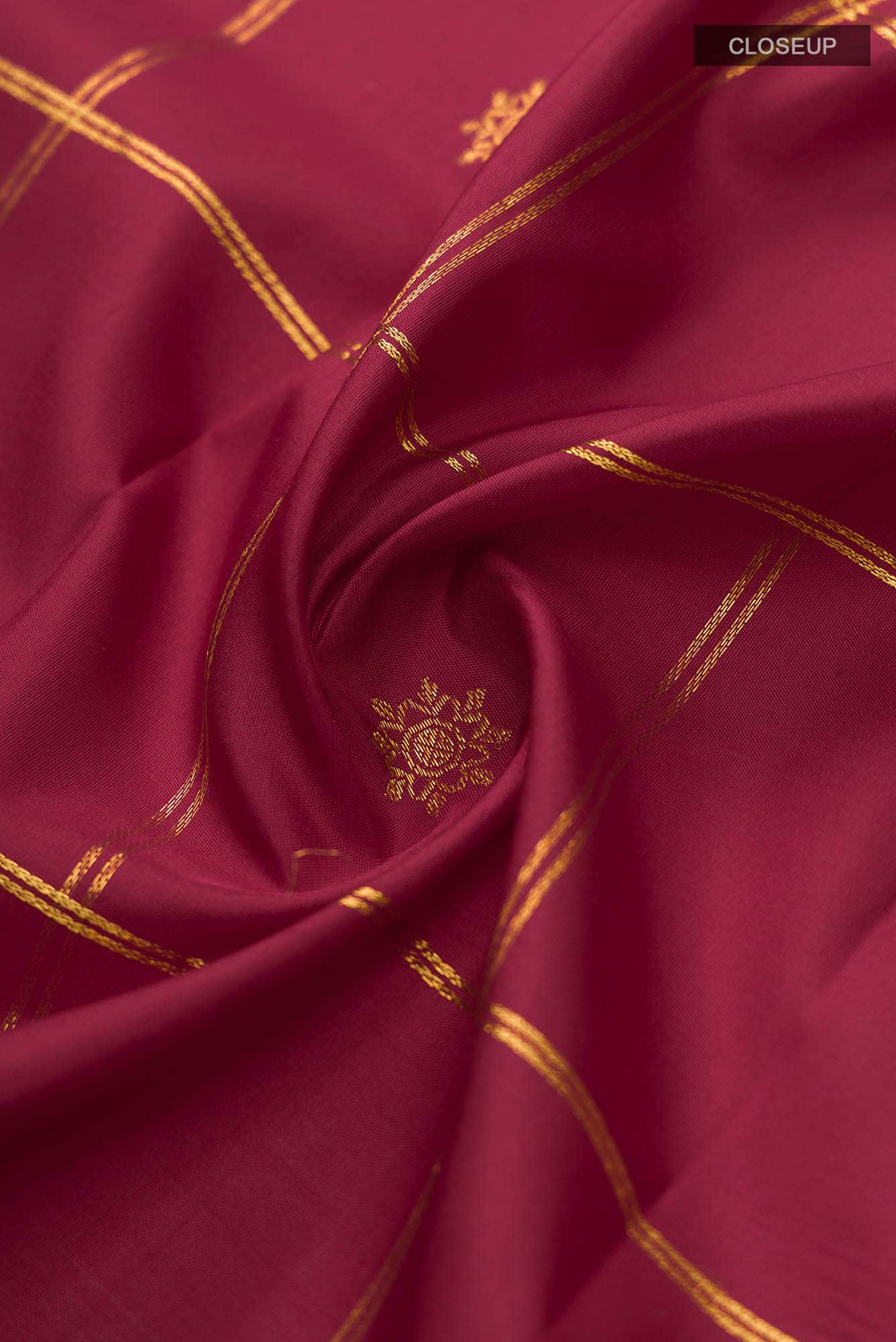 Savitri-Maroon Kanchipuram Silk Saree