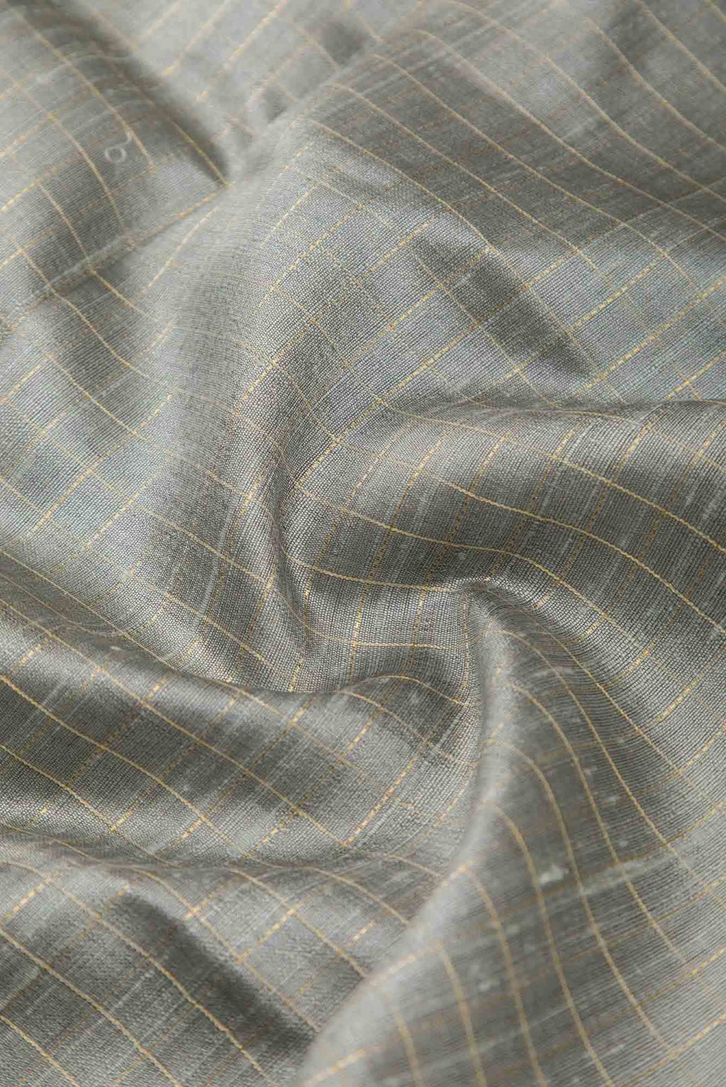 Aahana-Grey Bhagalpuri Tussar Silk Saree